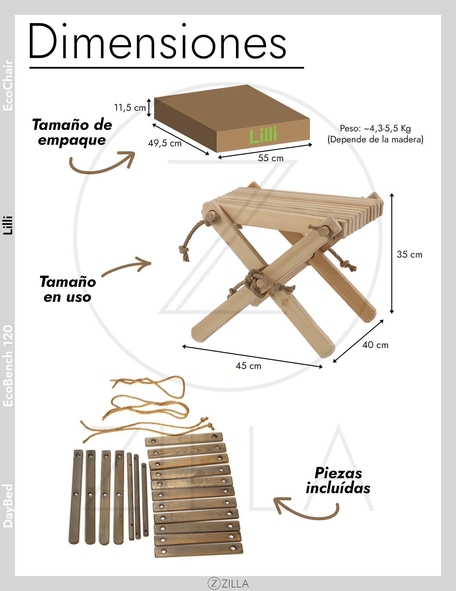 Mesa Plegable Madera de Roble Aceitado-1