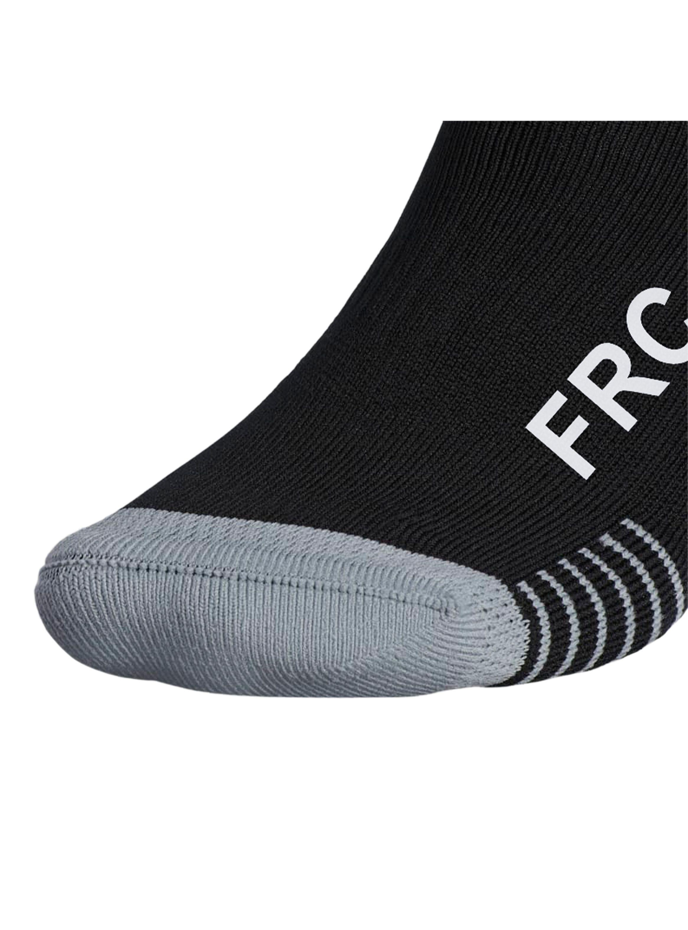 Medias De Futbol Deportivas Negro Con Líneas Frc Juvenil-2