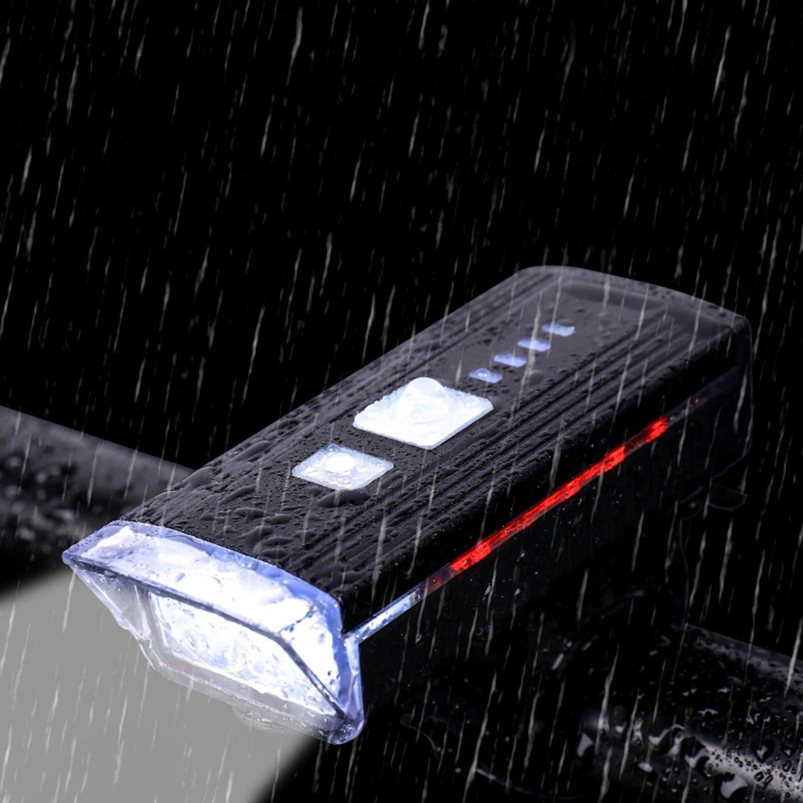 Luz Bicicleta Frontal Negro-2