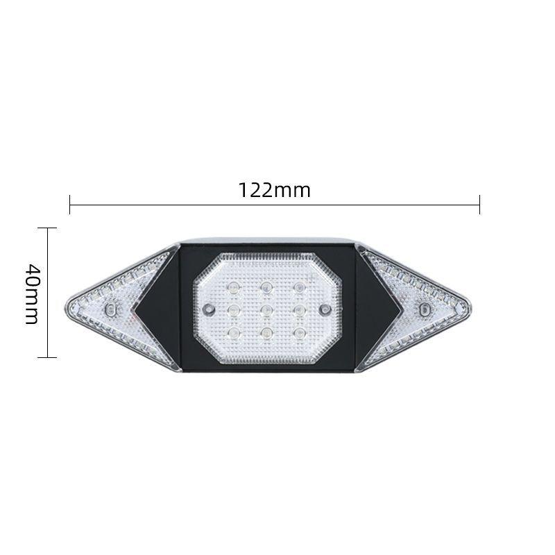 Luz Trasera Para Bicicleta Con Direccionales-4