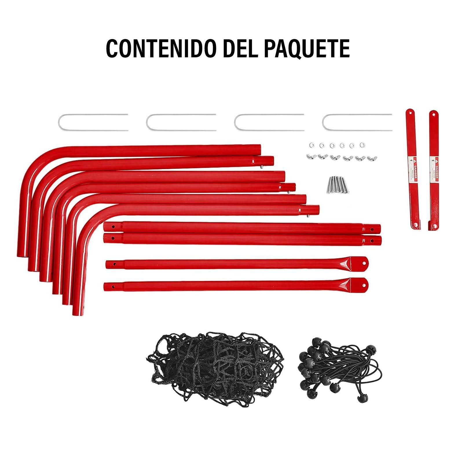 Rebotador de Fútbol para Entrenamiento Rojo-3