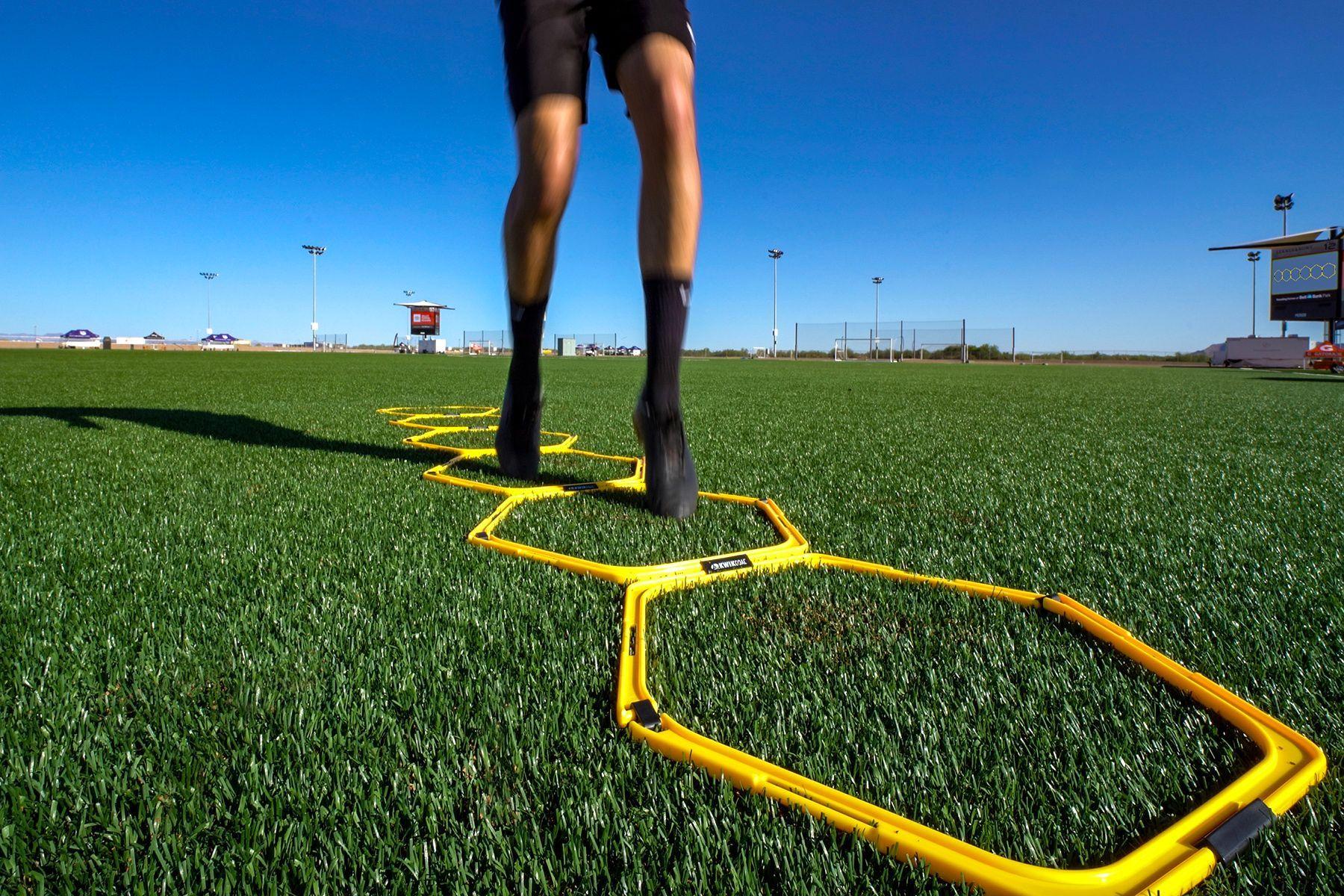 Valla de salto y disco de agilidad y entrenamiento-2