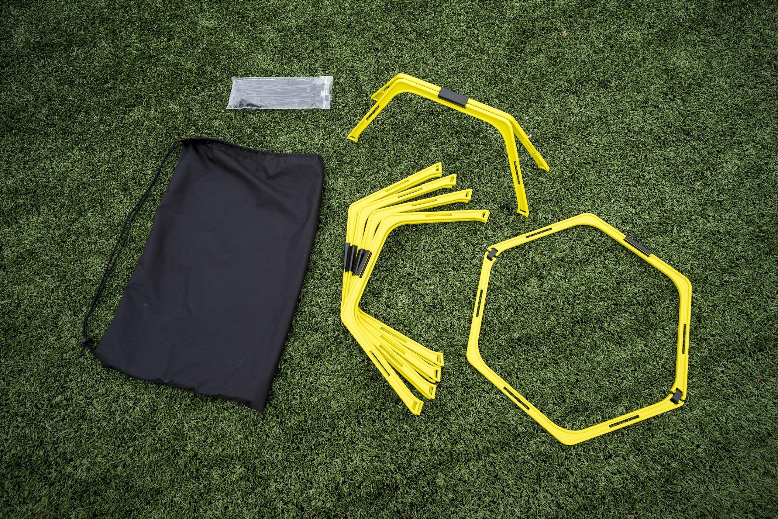 Valla de salto y disco de agilidad y entrenamiento-3
