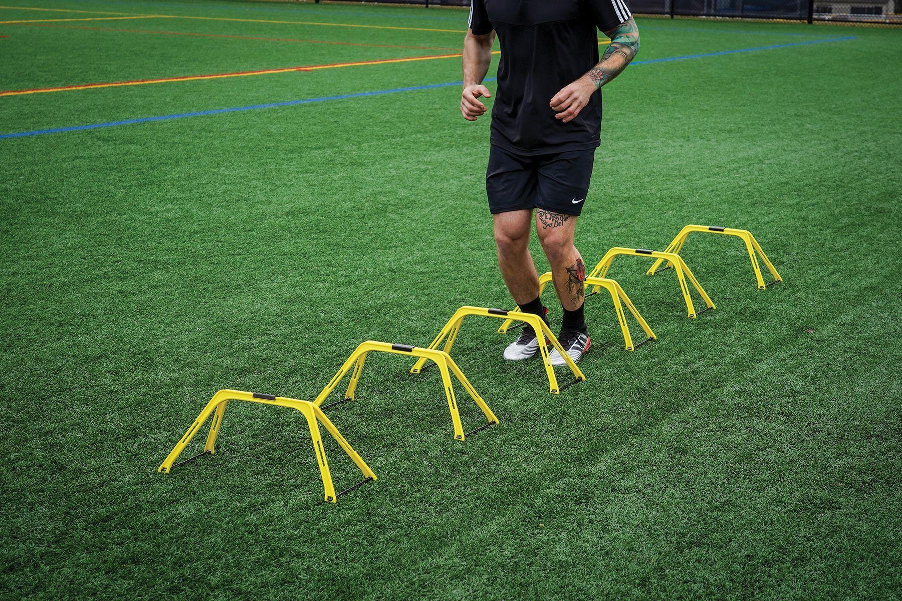 Valla de salto y disco de agilidad y entrenamiento-4