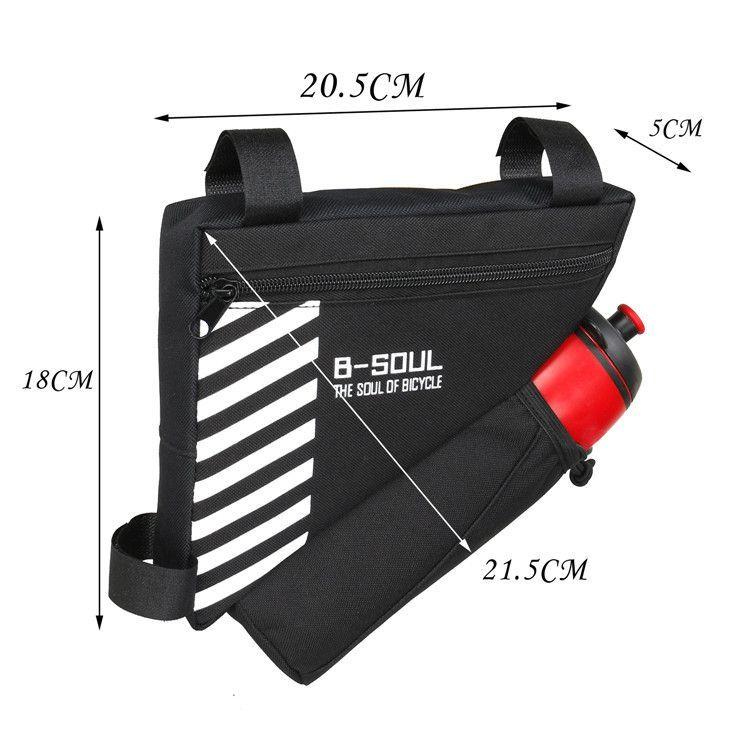 Bolso Triangular Bicicleta Porta Botella-2