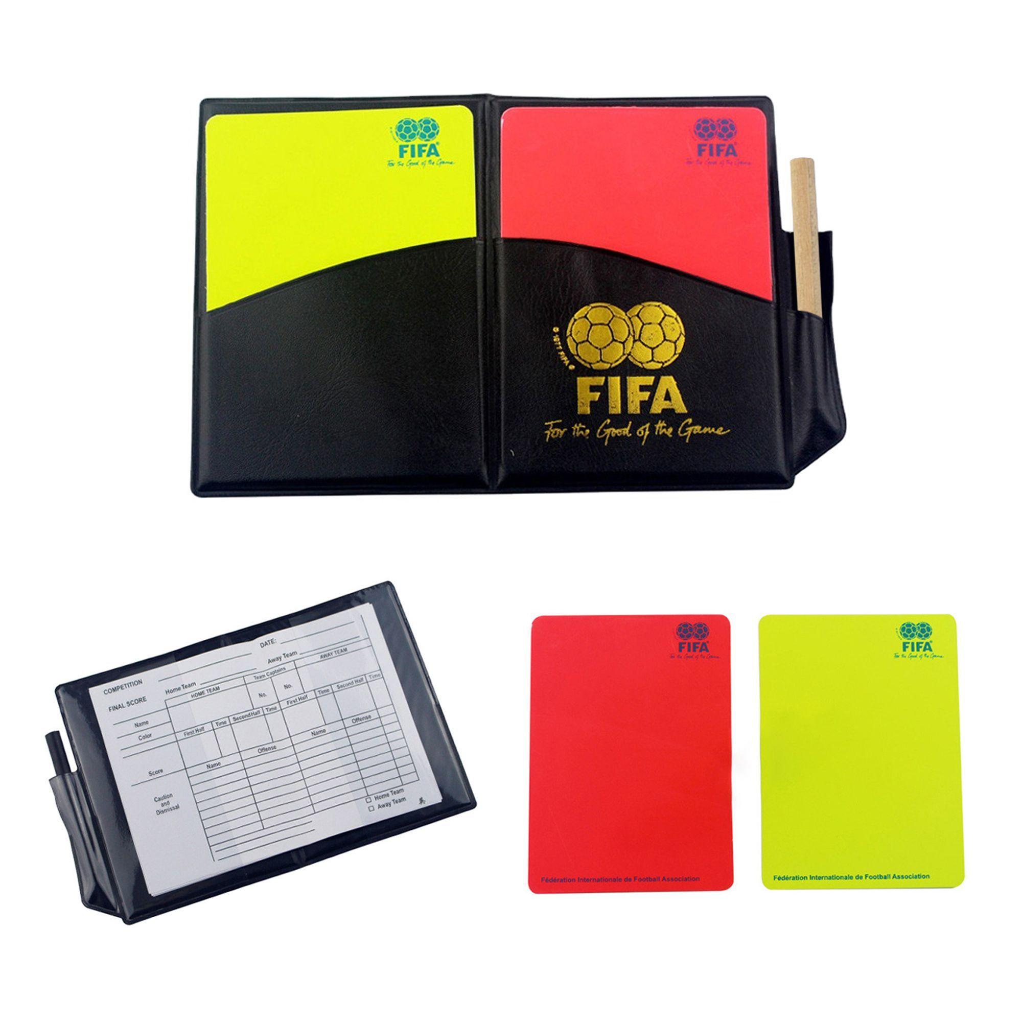 Set de Tarjetas para Árbitro Flúor-1