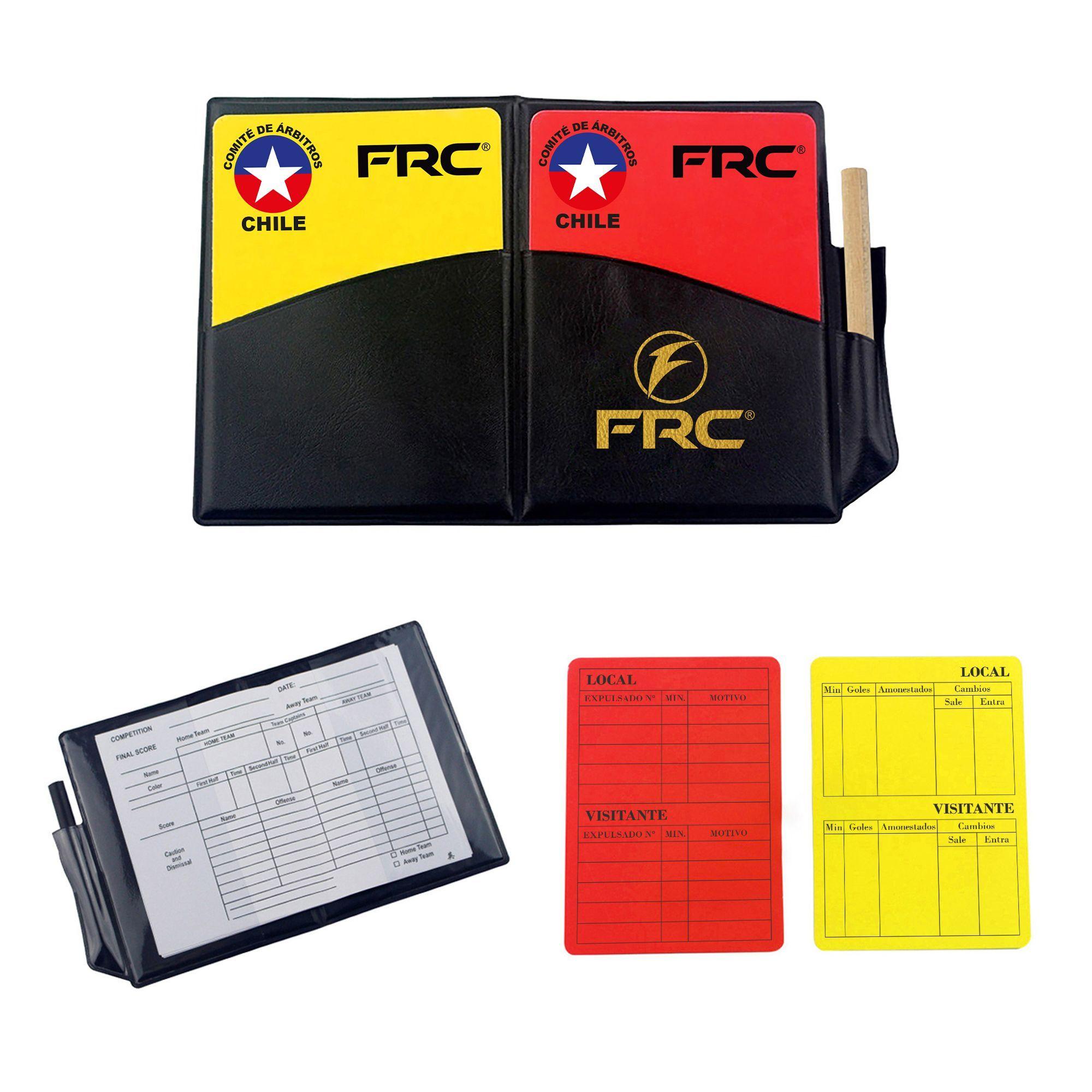 Set de Tarjetas para Árbitro Flúor-0