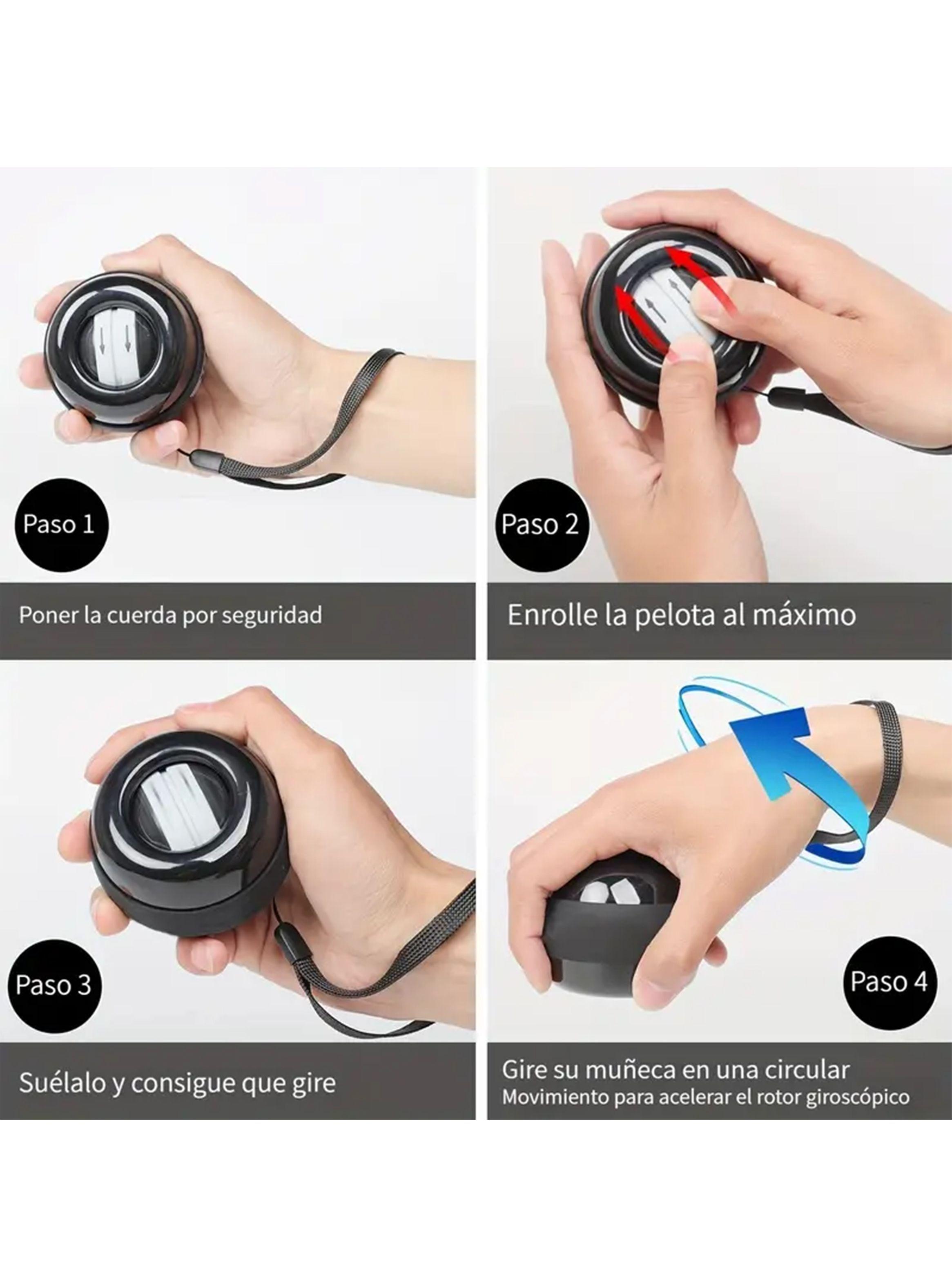 Power Ball Led Pro Ejercitador Giroscópio-2