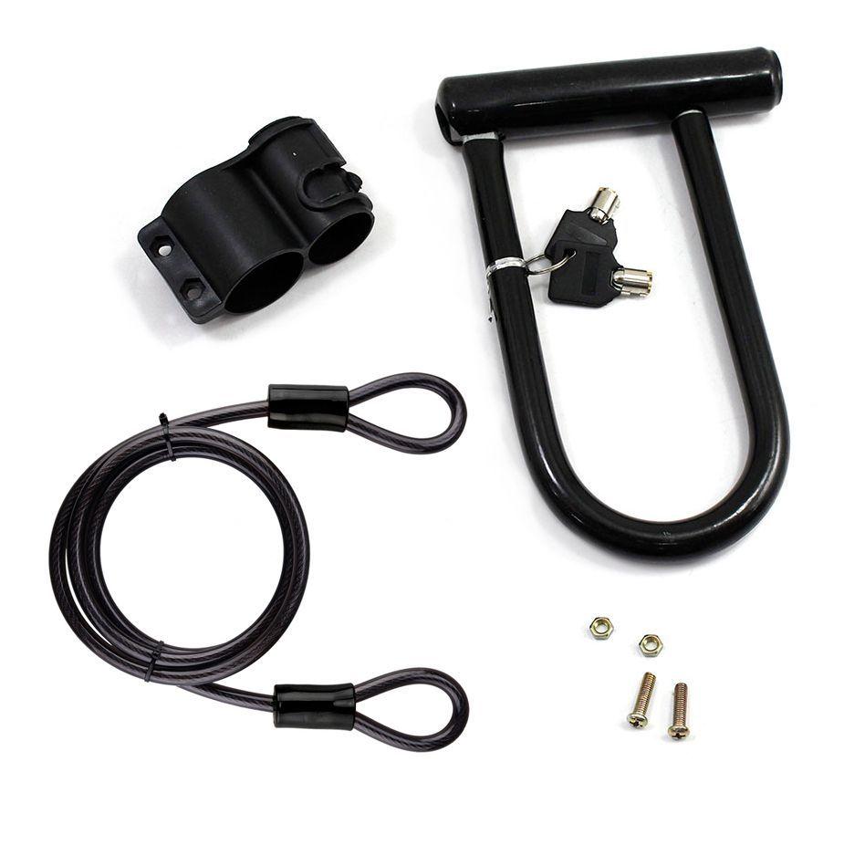 Candado Bicicleta U Con Cable -1