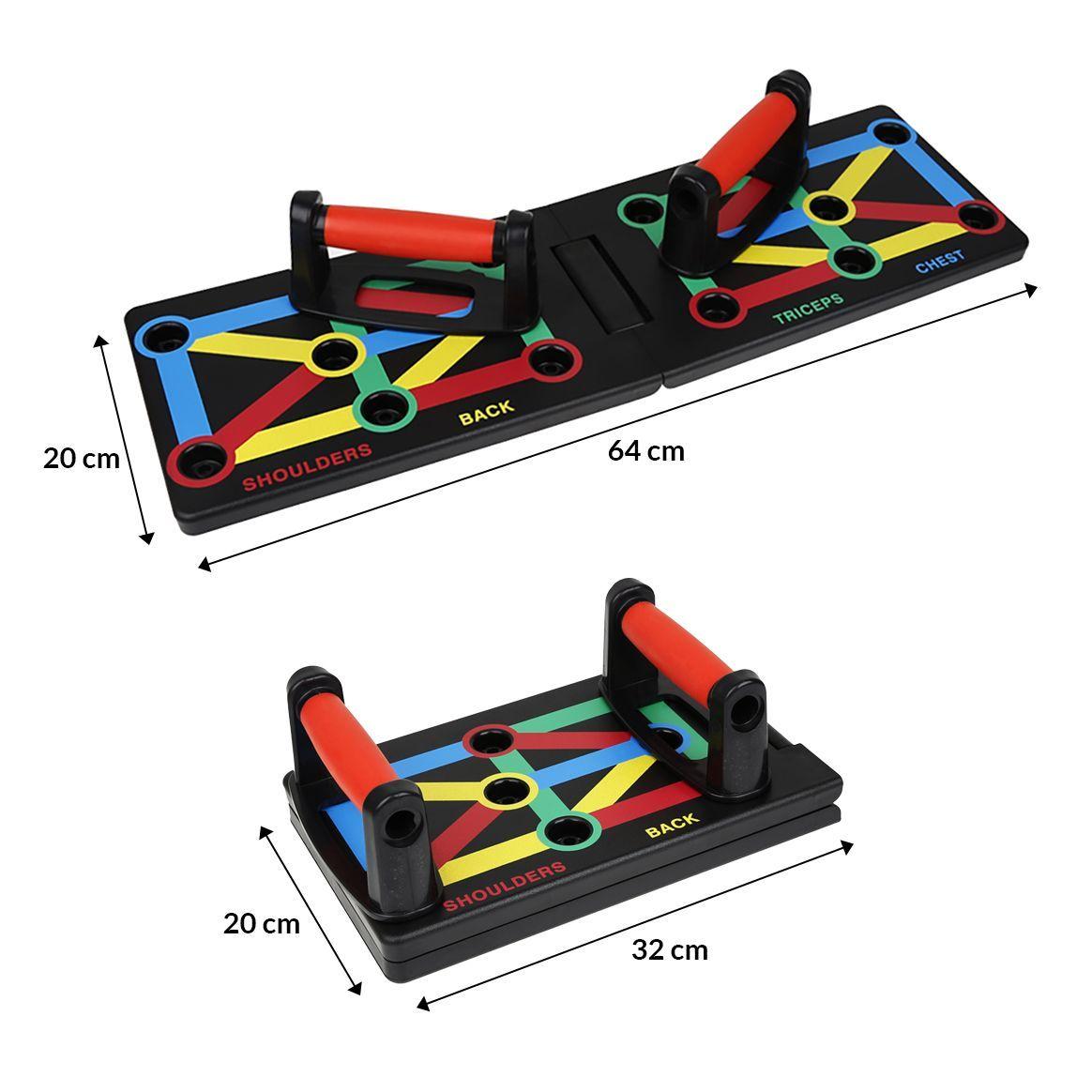Tablero Push Up Entrenamiento Plegable-5