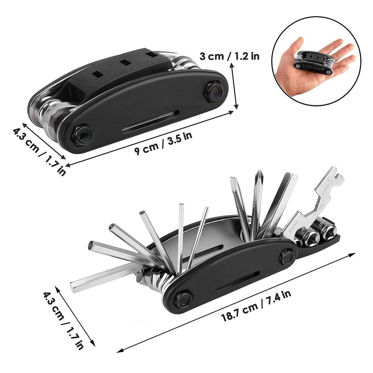 Mini Kit de Herramientas para Bicicleta + Bolsa-4