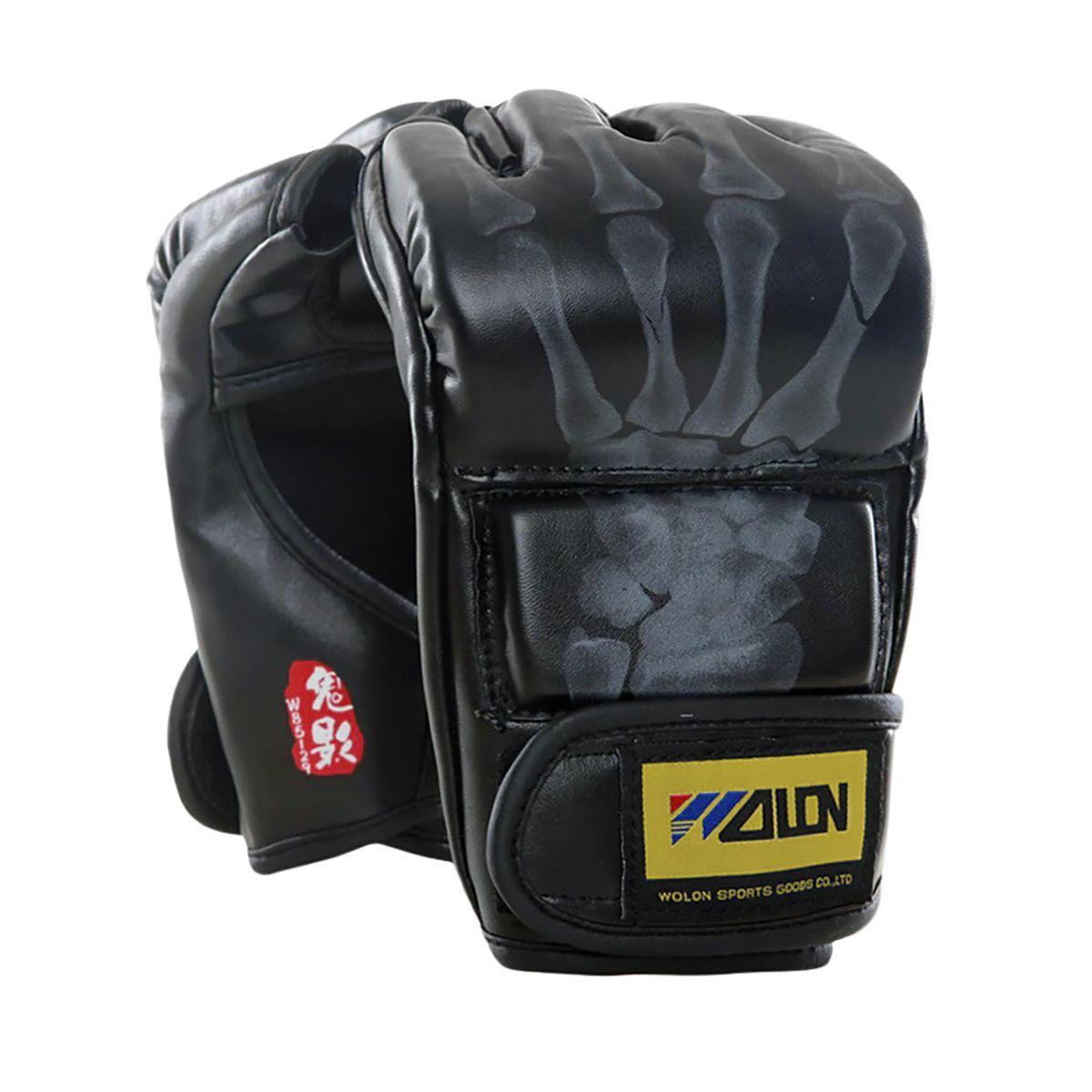Guantes MMA & Kickboxing Negros-0