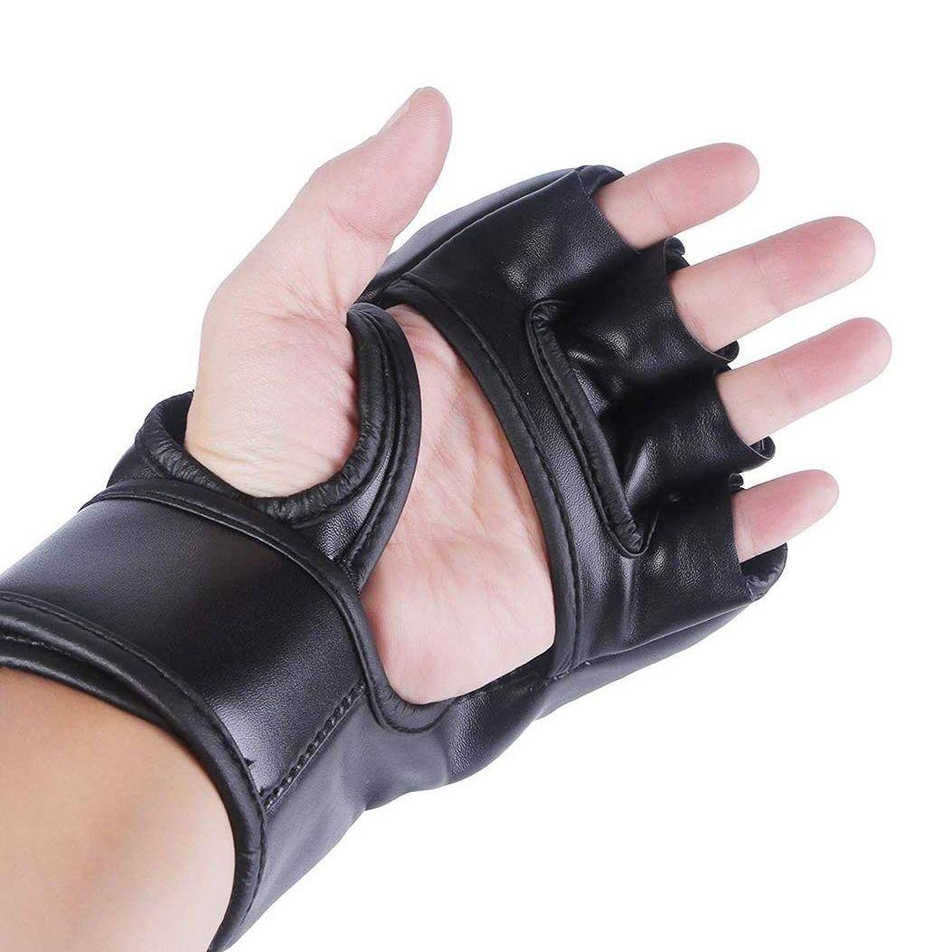 Guantes MMA & Kickboxing Negros-3