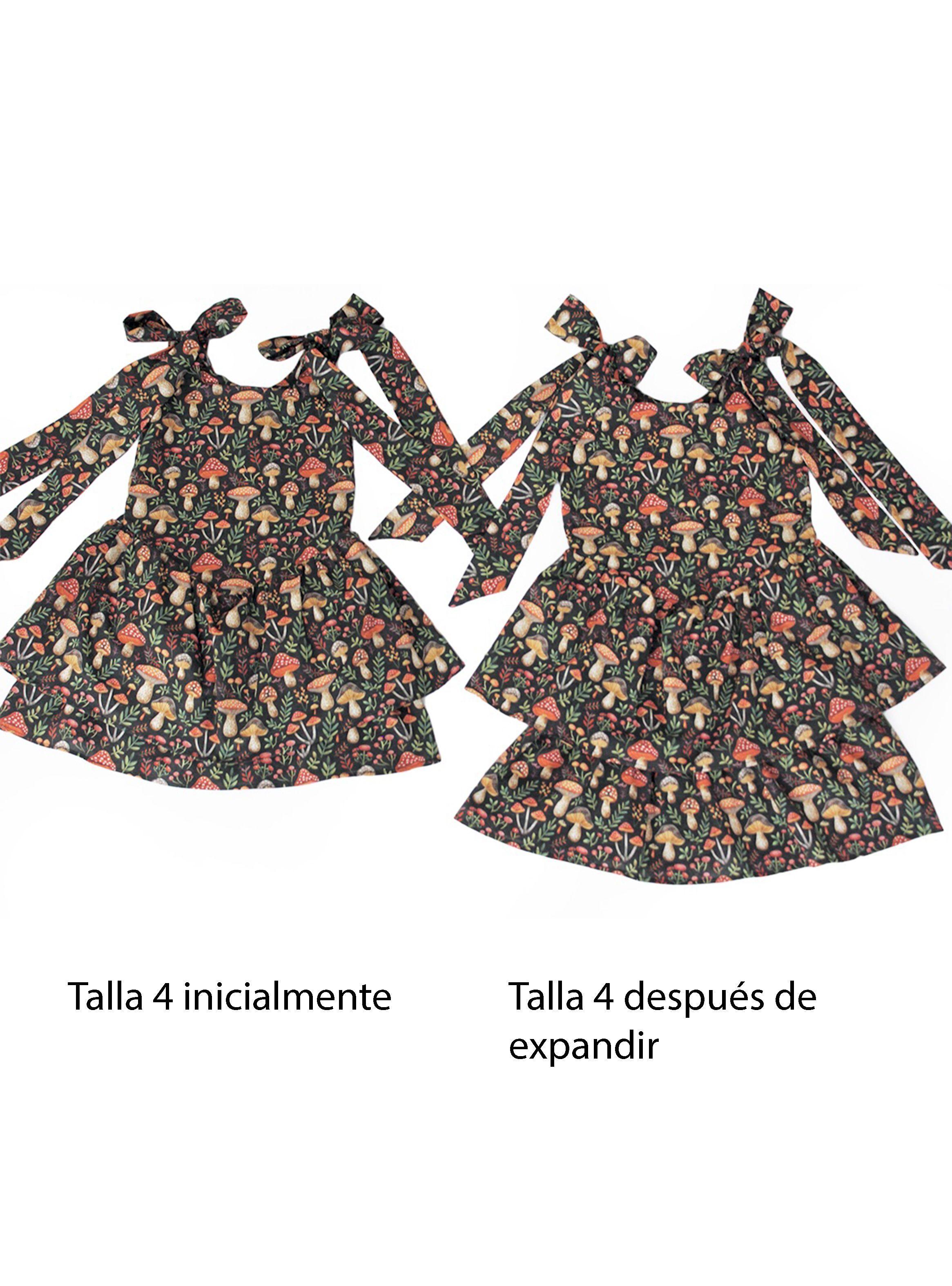 Vestido Expansible con Lacitos en Hombro-4