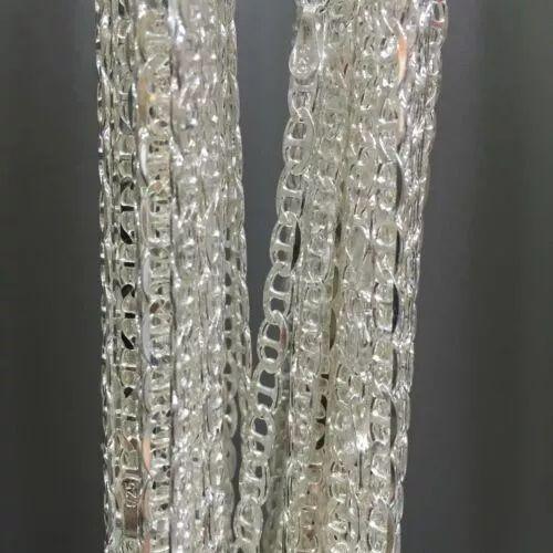 Cadena Gucci en plata Italiana 925-2