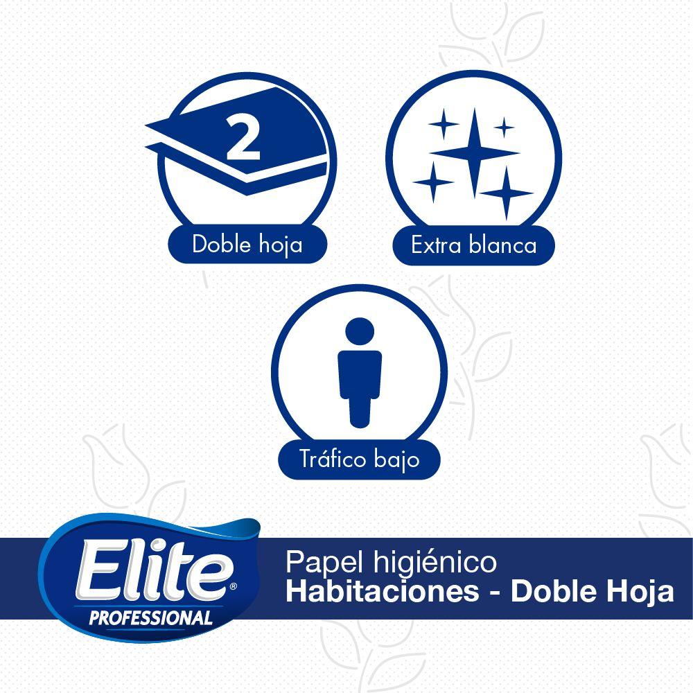 1 Paquete De 16 Rollos Papel Higiénico Elite Professional 20-2