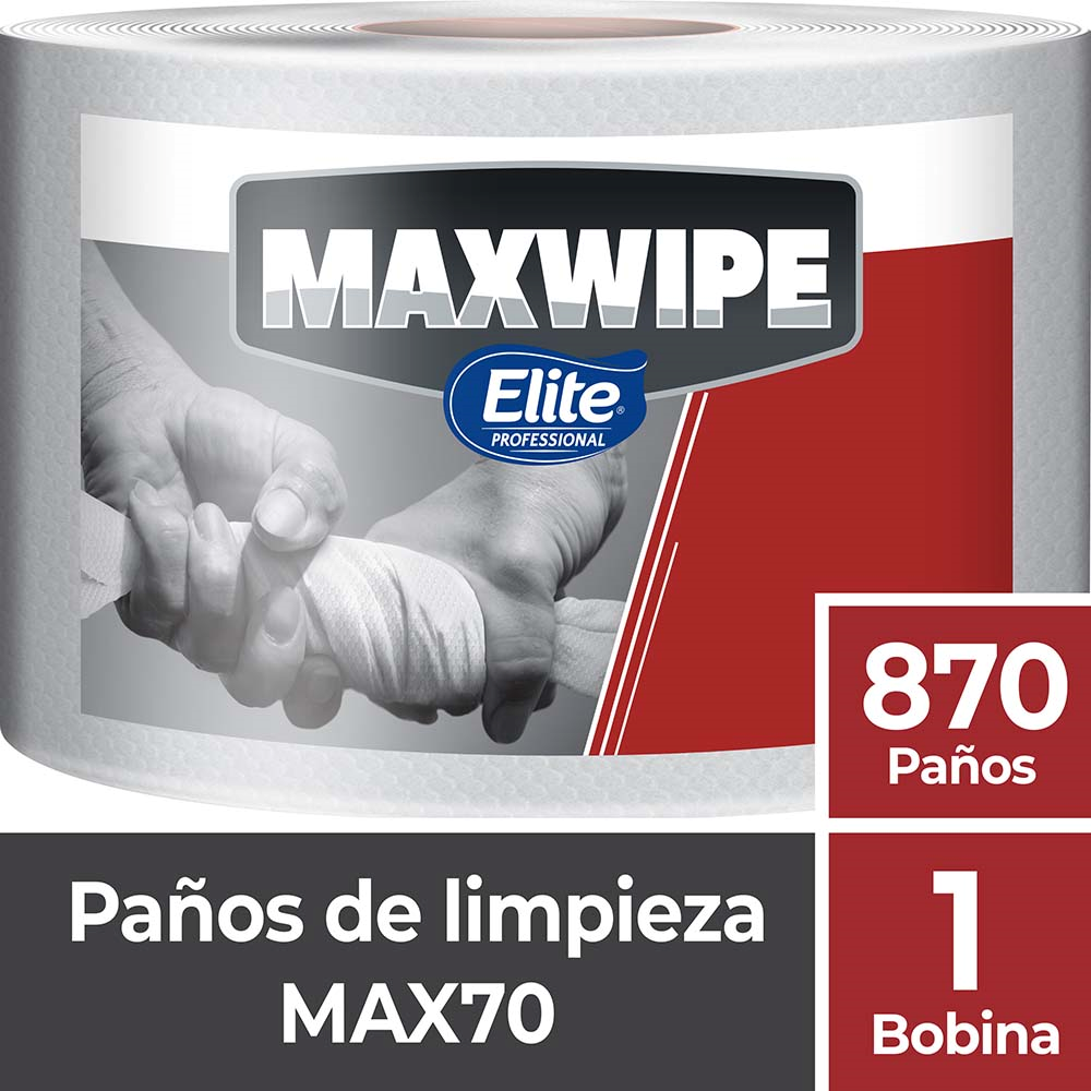 Paño Max 70 Bobina 1 Un x 870 Paños Maxwipe-0