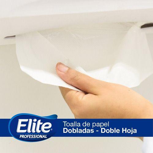 1 Paquete De Toalla Interfoliada Elite Professional 200 Un-4