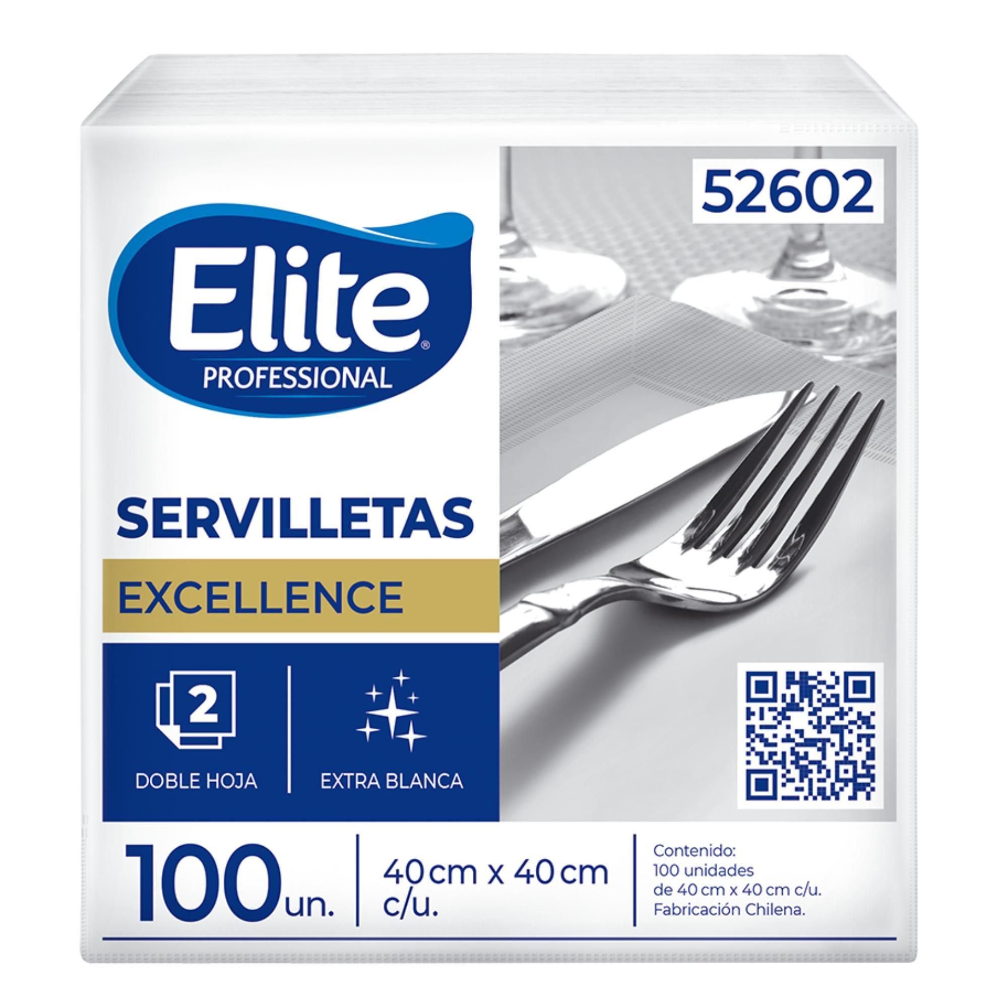 Servilleta Mantel Elite Professional Doble Hoja x 100 Un-1