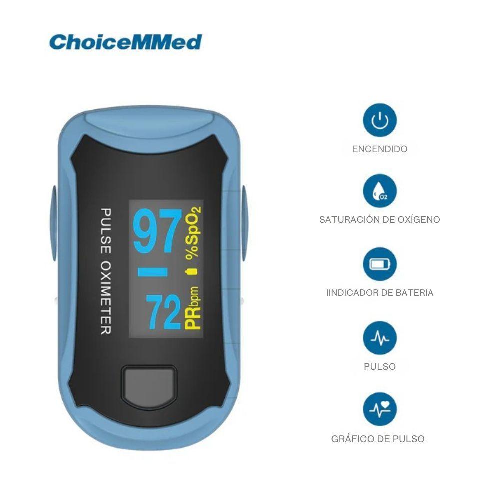 Satur metro Ox metro de Pulso Choicemmed C29 Adulto Adolescente-1