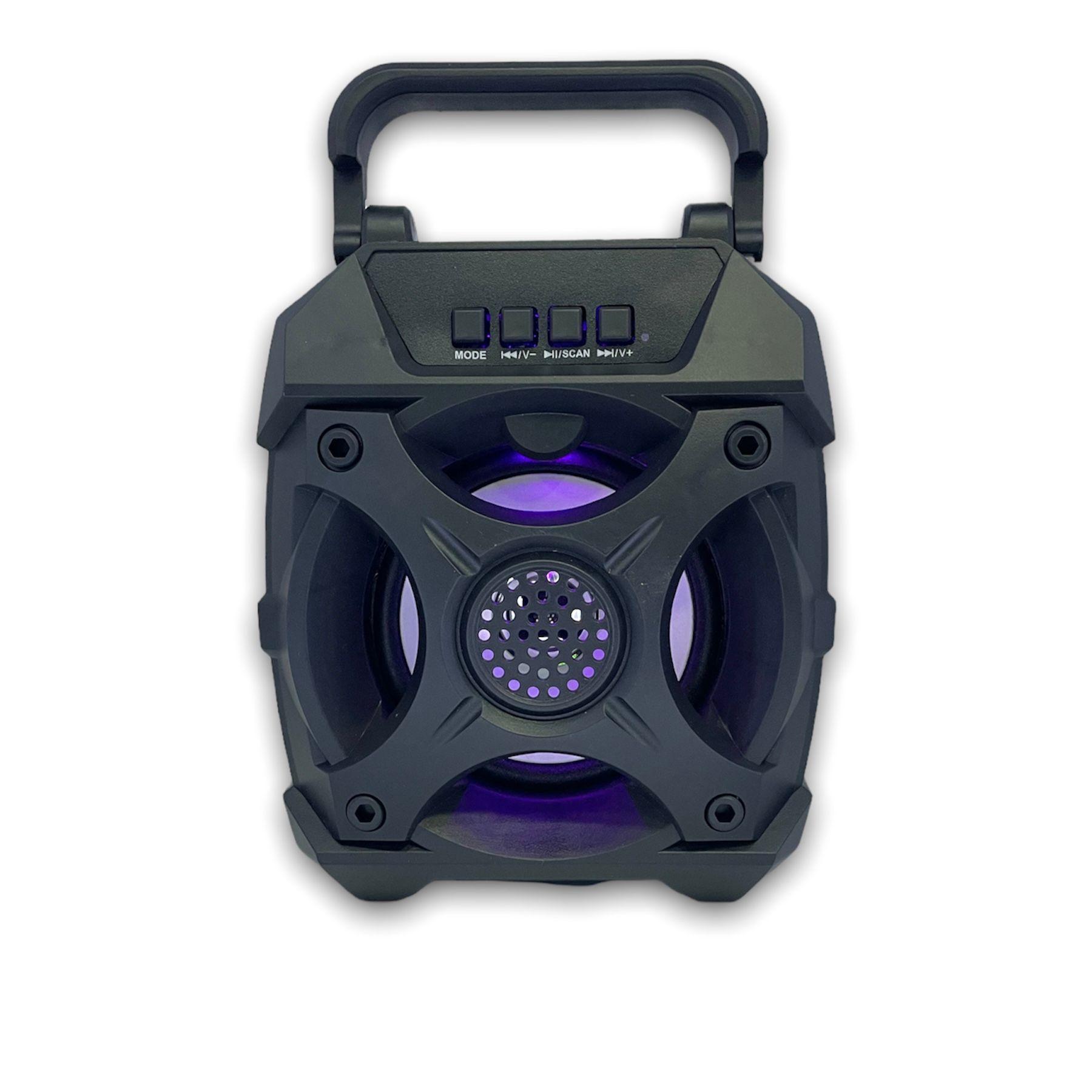 Parlante Portatil BLUETOOTH CON LUCES ZQS1417-0