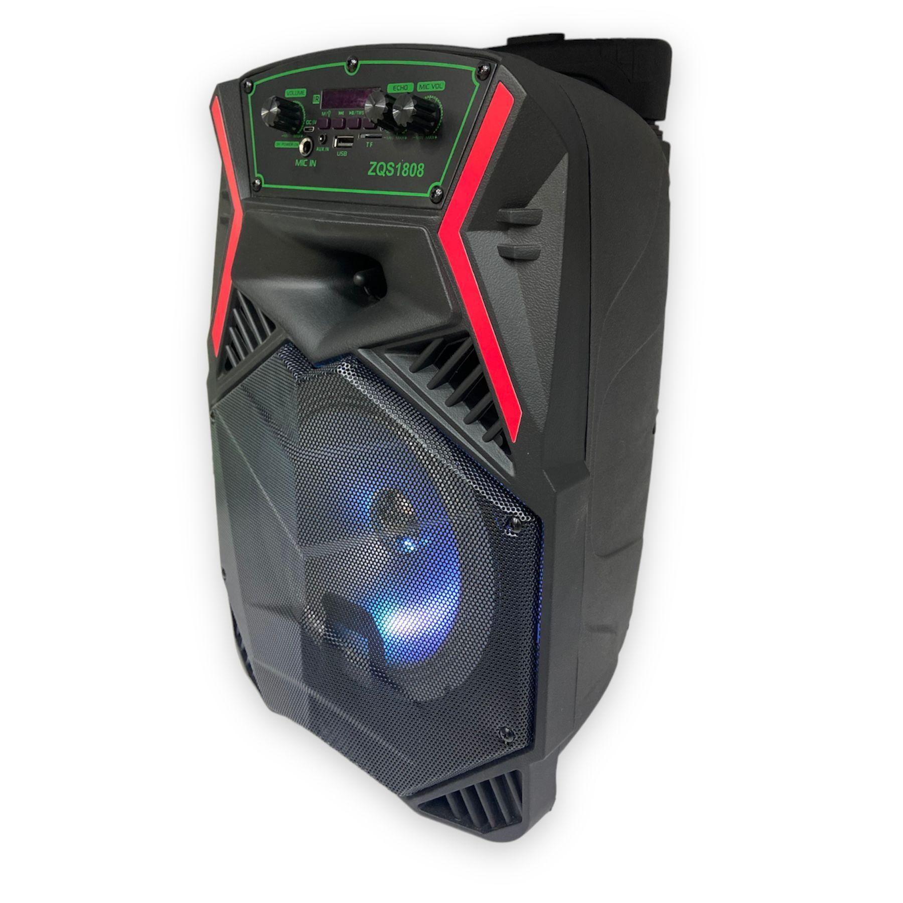 Parlante Bluetooth+Karaoke+Microfono+LucesZQS1839-2