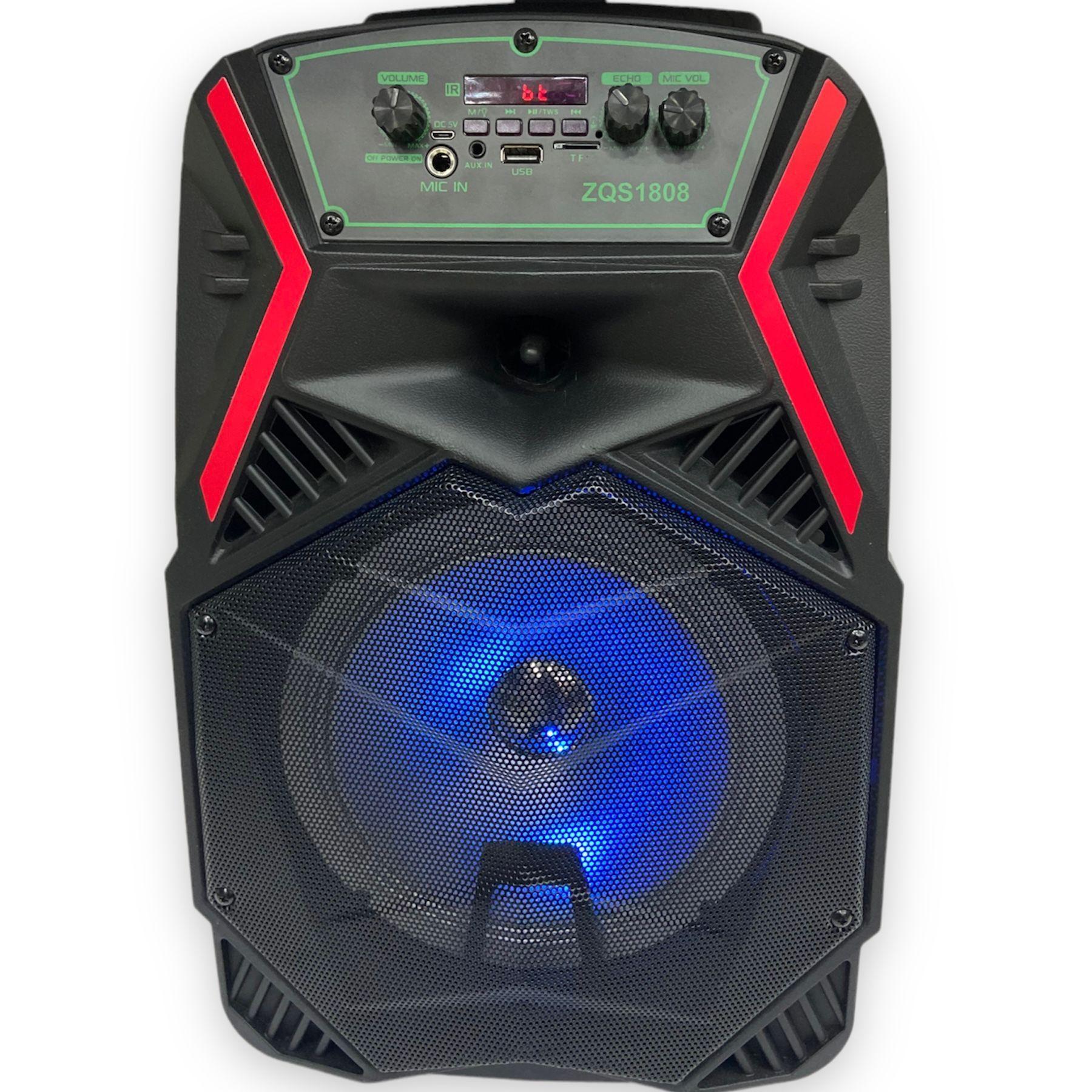 Parlante Bluetooth+Karaoke+Microfono+LucesZQS1839-0