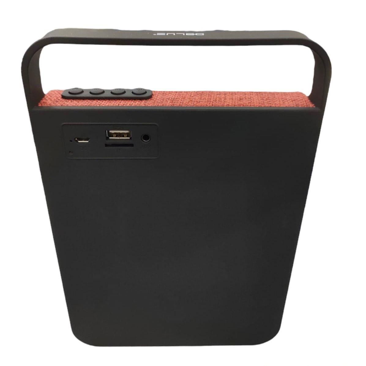 Parlante Bluetooth  inalambrico DBS122 ROJO-2