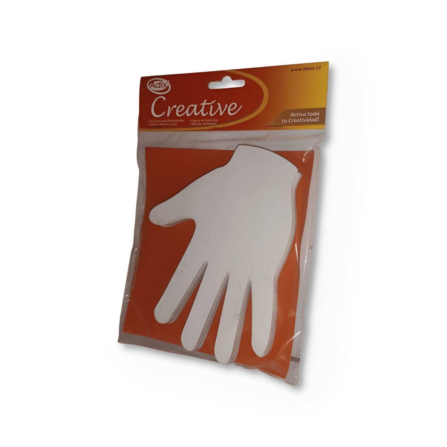 Pack 3 sobres Figura Cartón Escolar Manualidades Mano-0