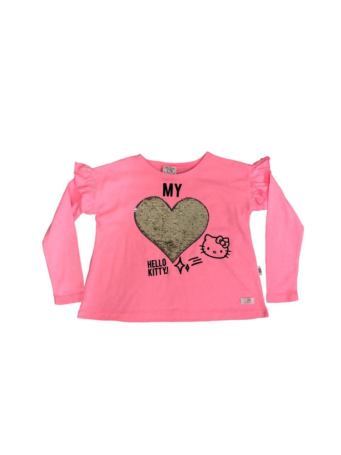 Conjunto Niña Algodón Polera y Calza Hello Kitty-1
