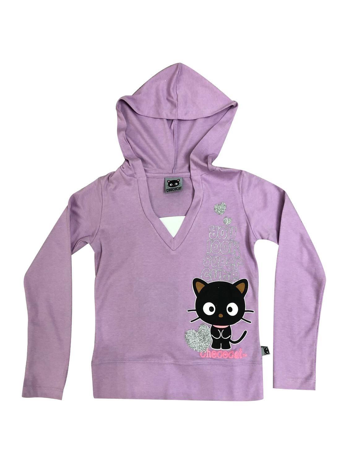 Polera Niña Algodón Estampado Chococat-0