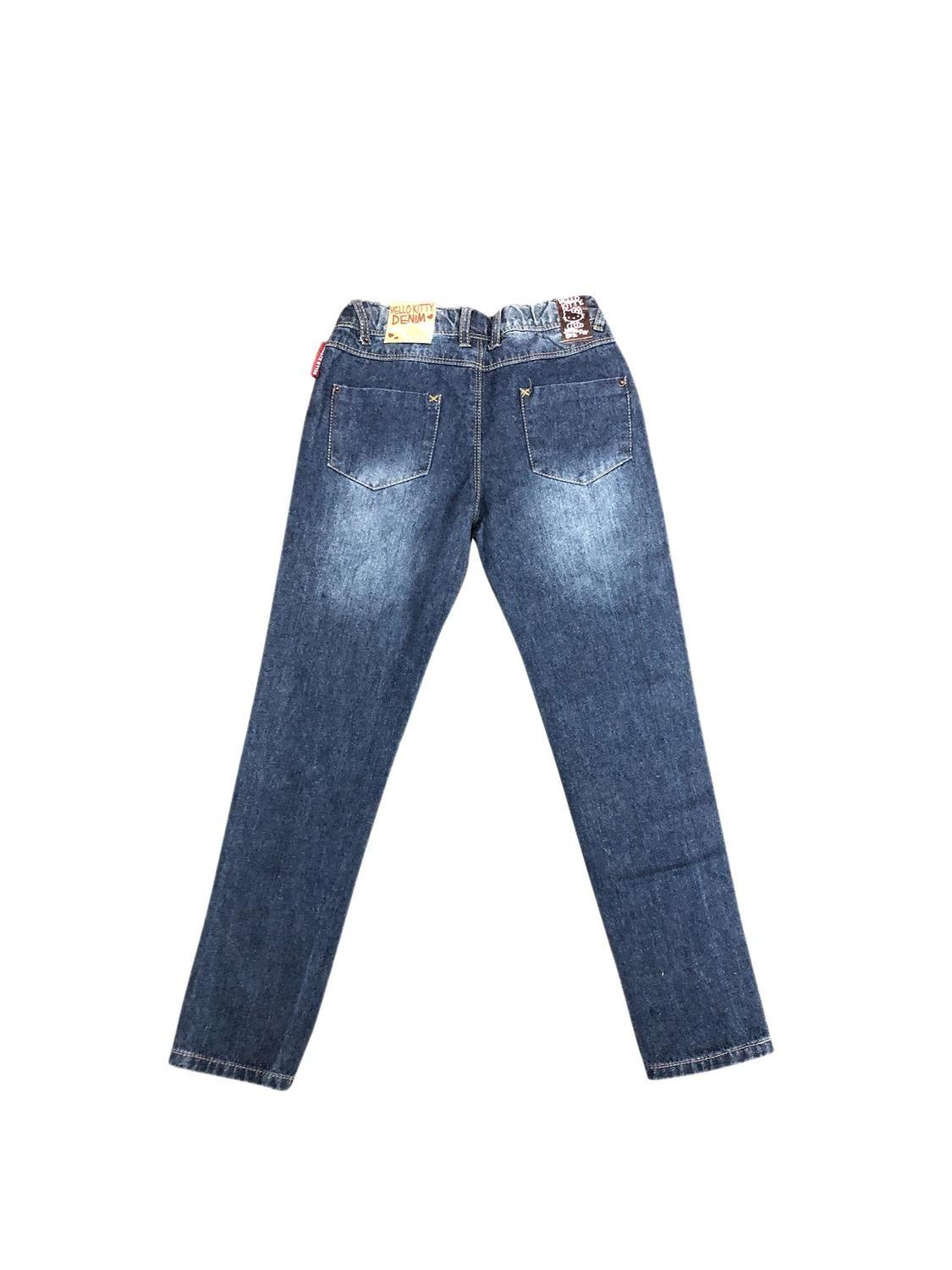 Jeans Niña Bordado Hello Kitty -1