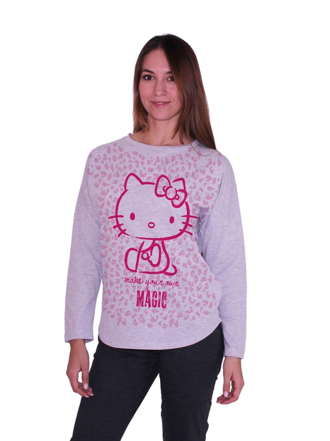 Pijama Mujer Algodón Hello Kitty S1021261-25-1