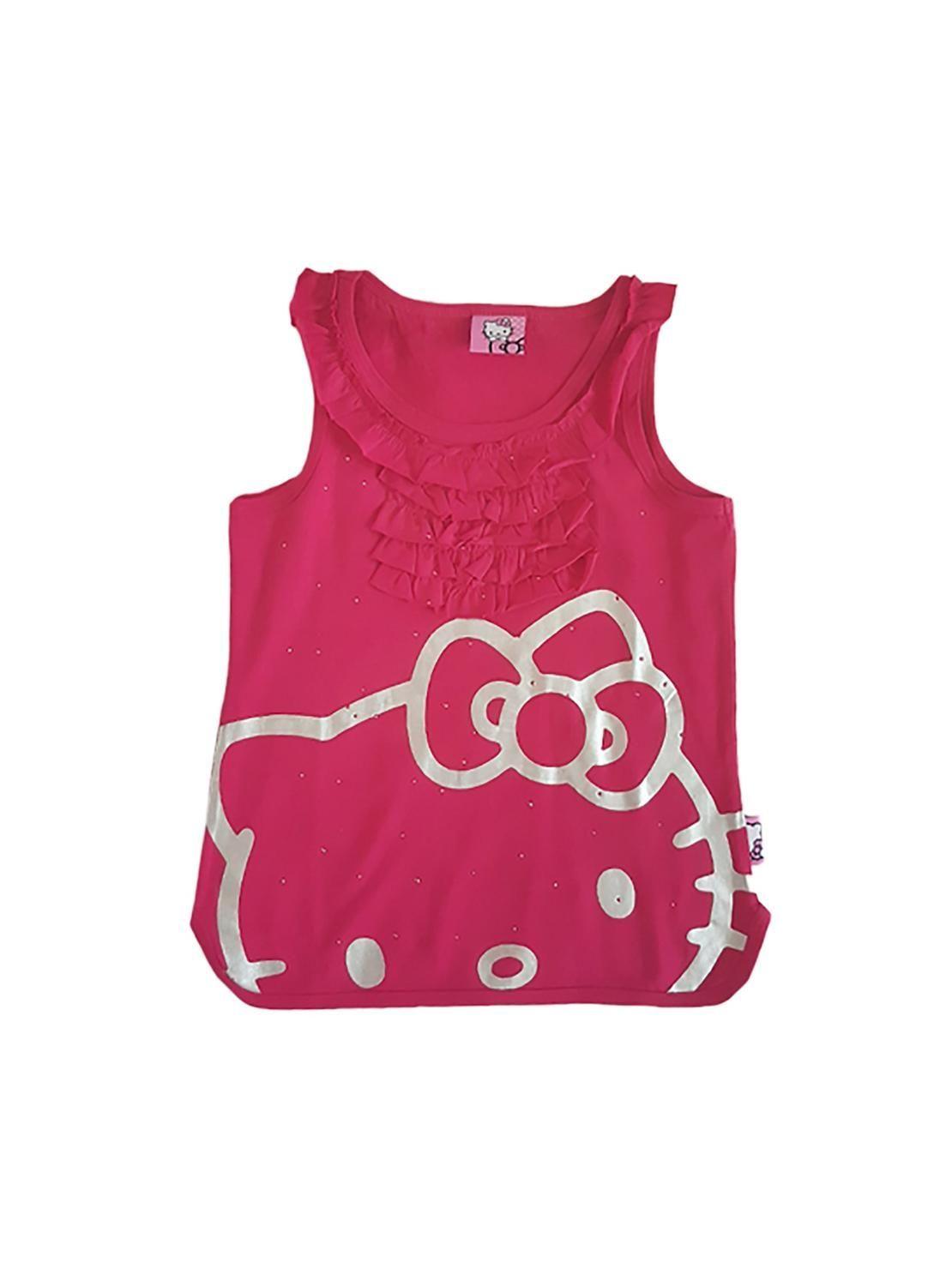Polera Niña Algodón Hello Kitty-0