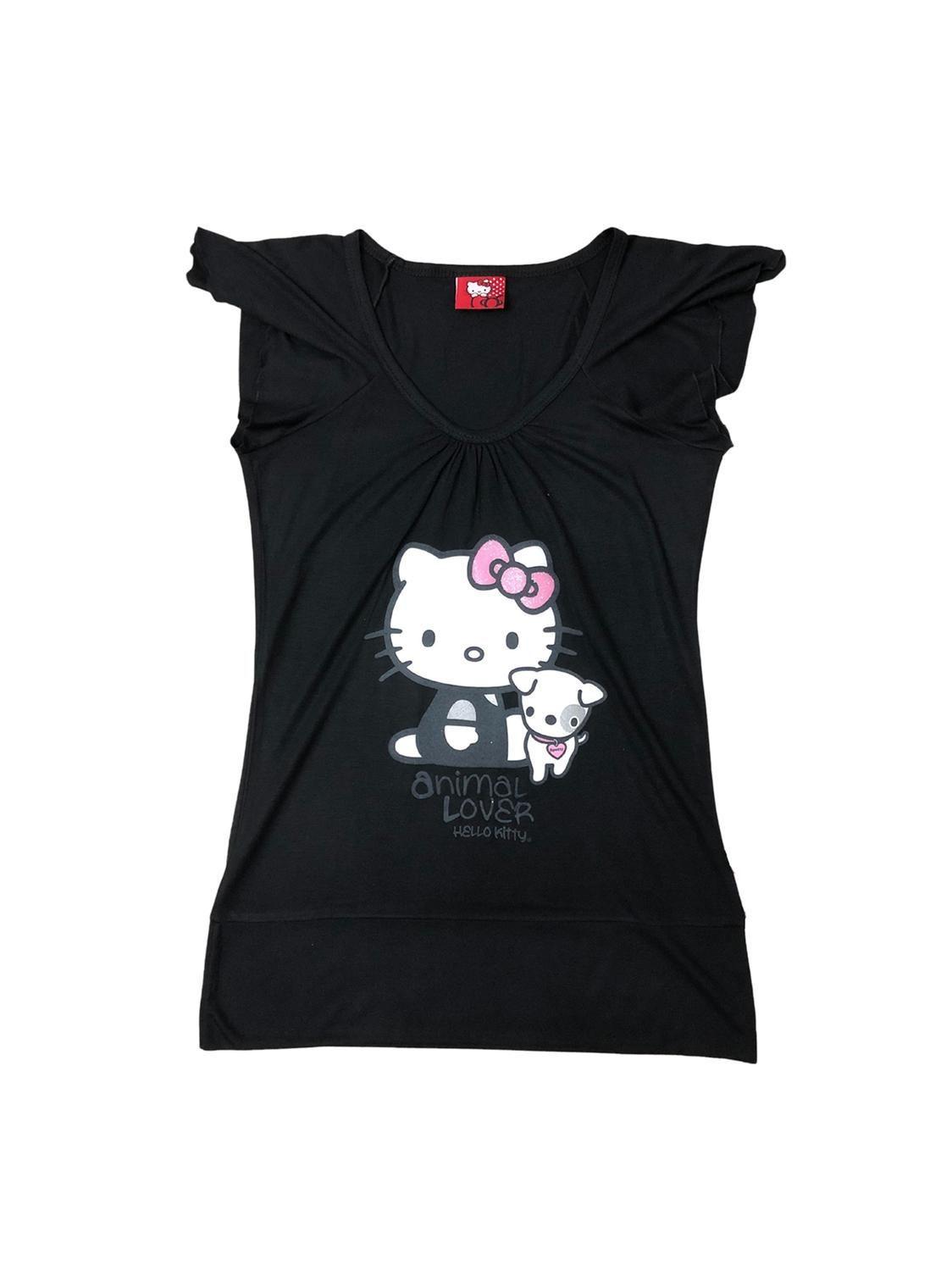 Polera Niña Algodón Hello Kitty-0