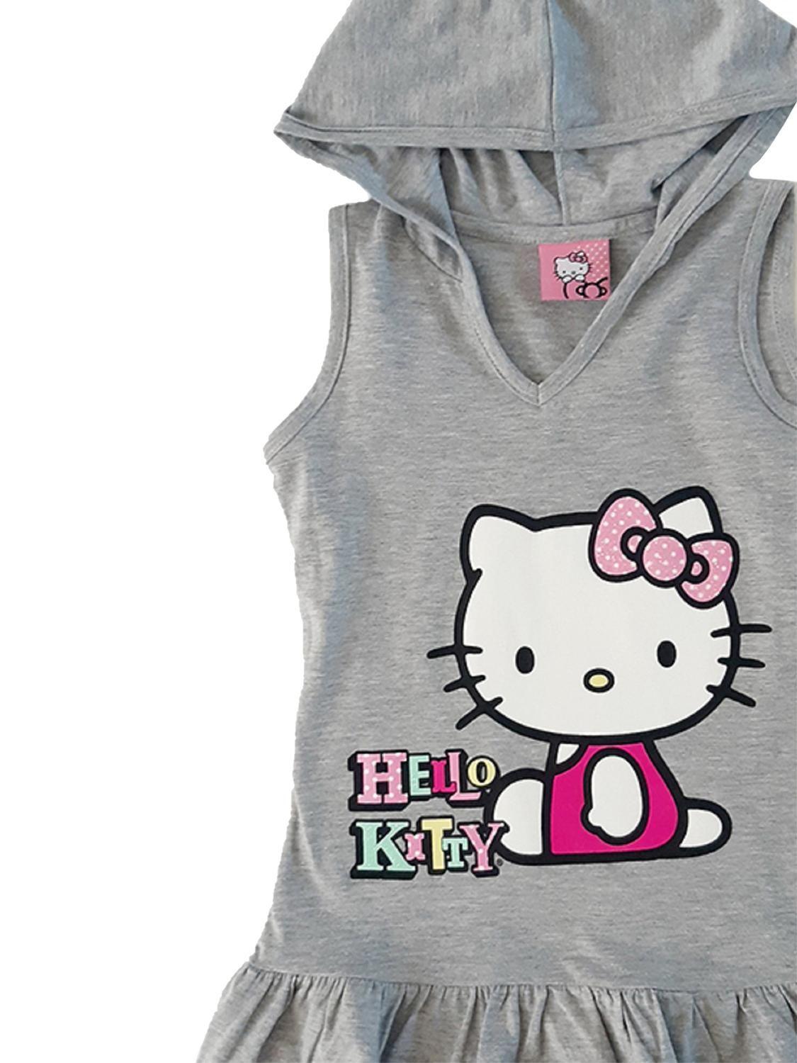 Vestido Niña Algodón Estampado Hello Kitty-1