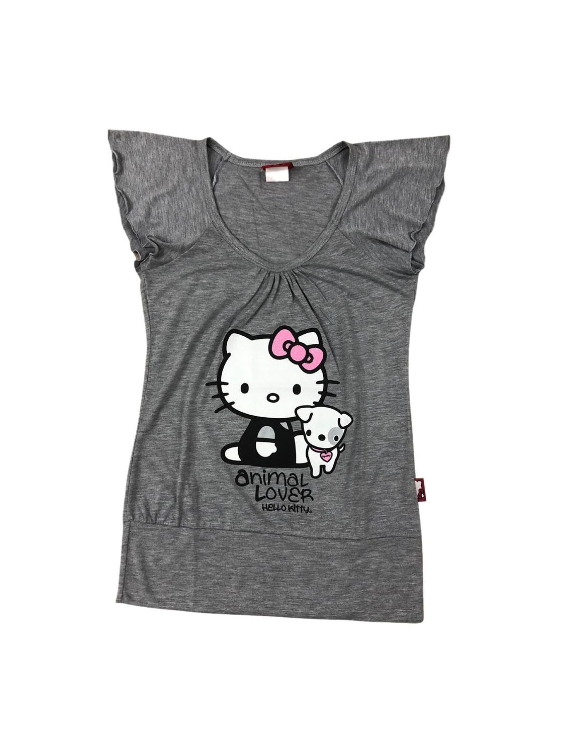 Polera Niña Algodón Estampado Hello Kitty S118178-25-0