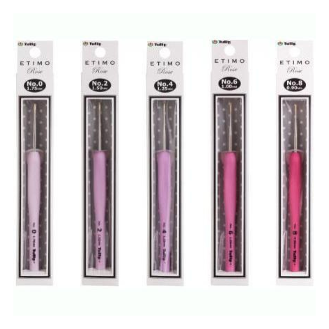 Crochet Etimo Rosa Tulip 4.50 mm-0