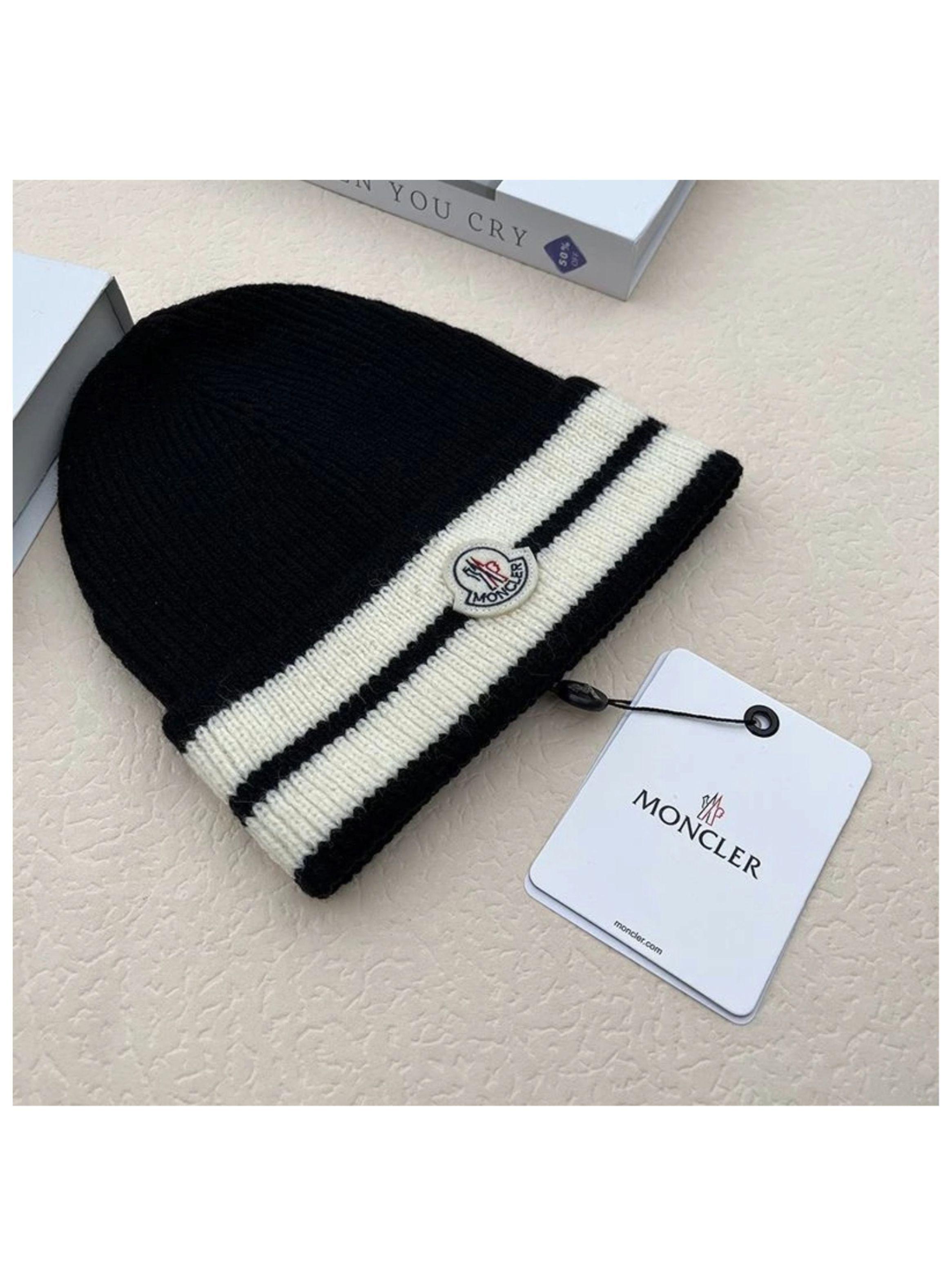 Gorro Tejido Lana Canale Moncler-1