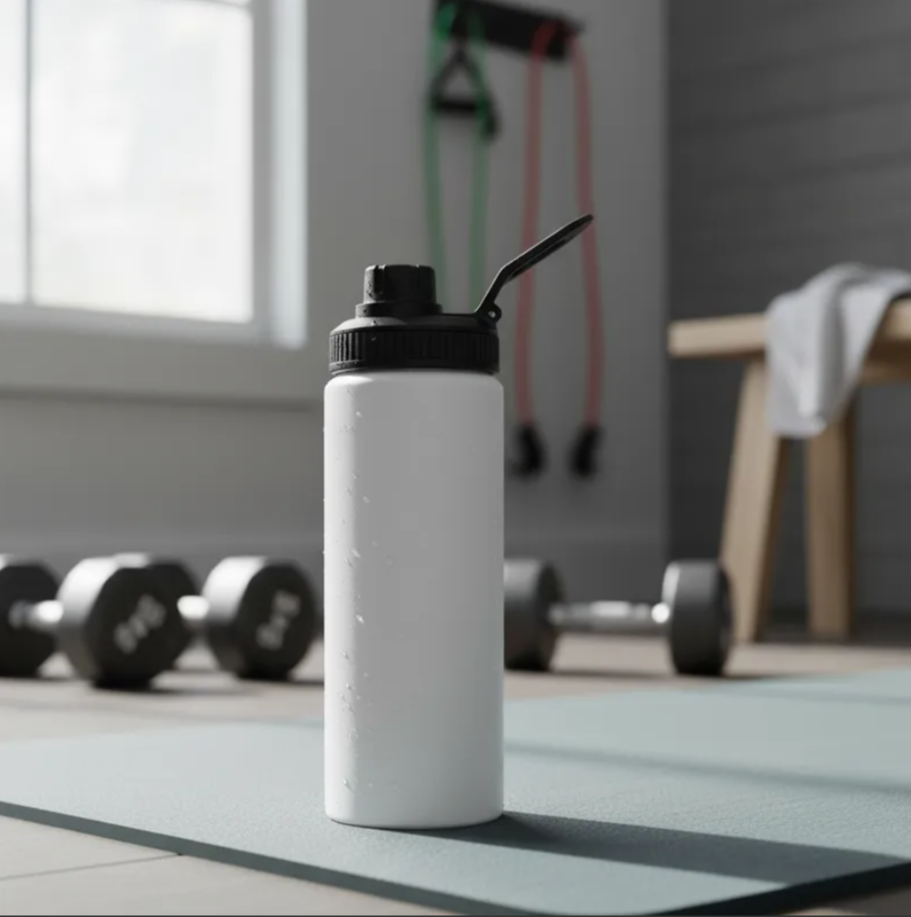 Botella Estampada Twice, Kpop, Love 1 regalo 850ml Blanco-3