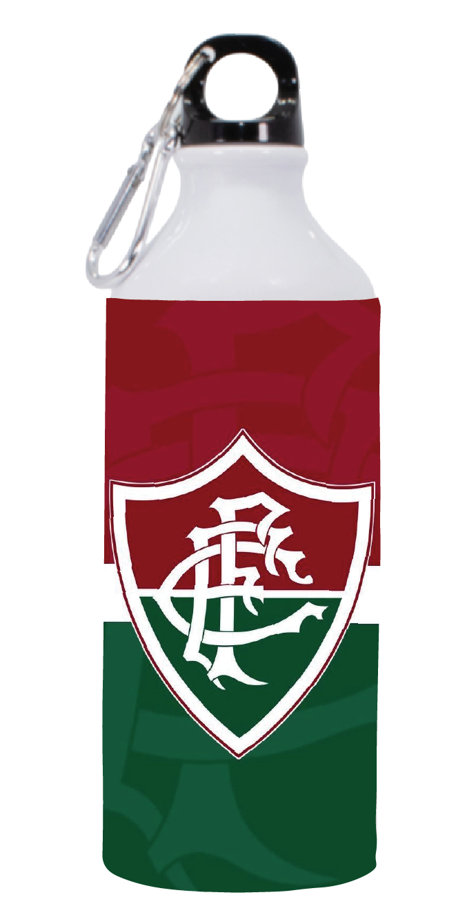 BOTELLA DE AGUA ESTAMPADA DE FLUMINENSE, FUTBOL REGALO 1-2