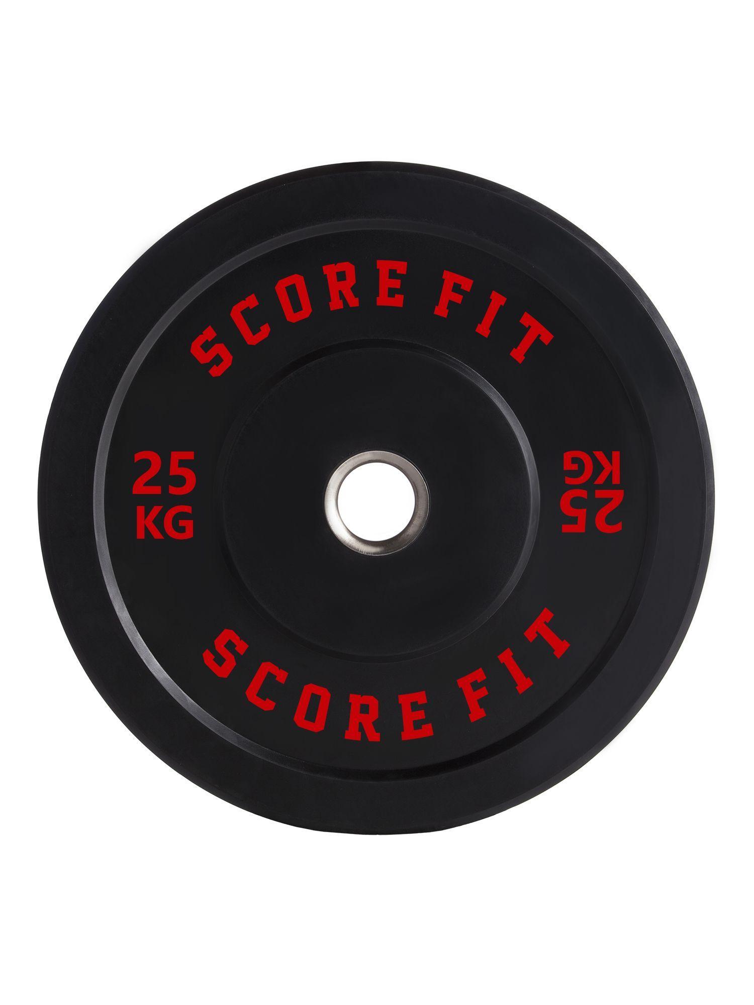 Disco Olimpico Bumper 25 Kg - Score Fit-0