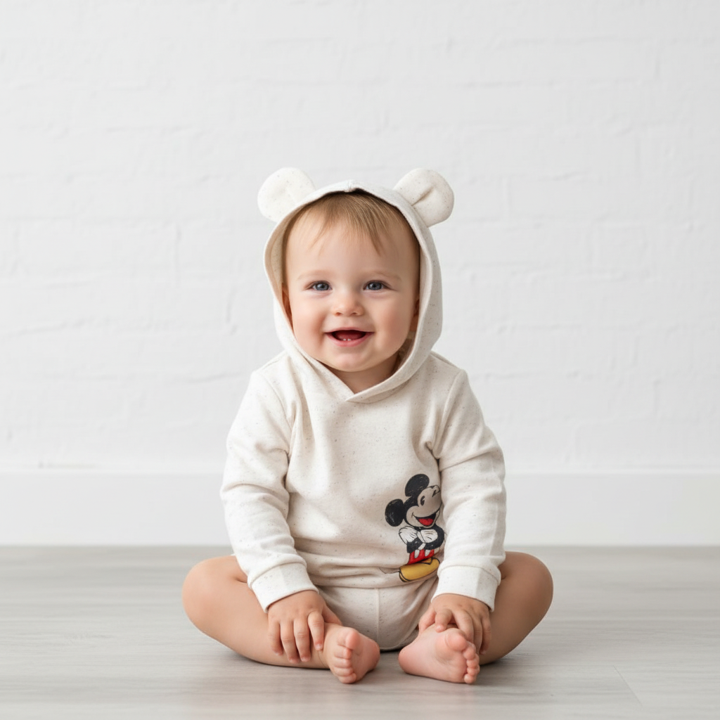 POLERA MICKEY TALLA 12 MESES-0