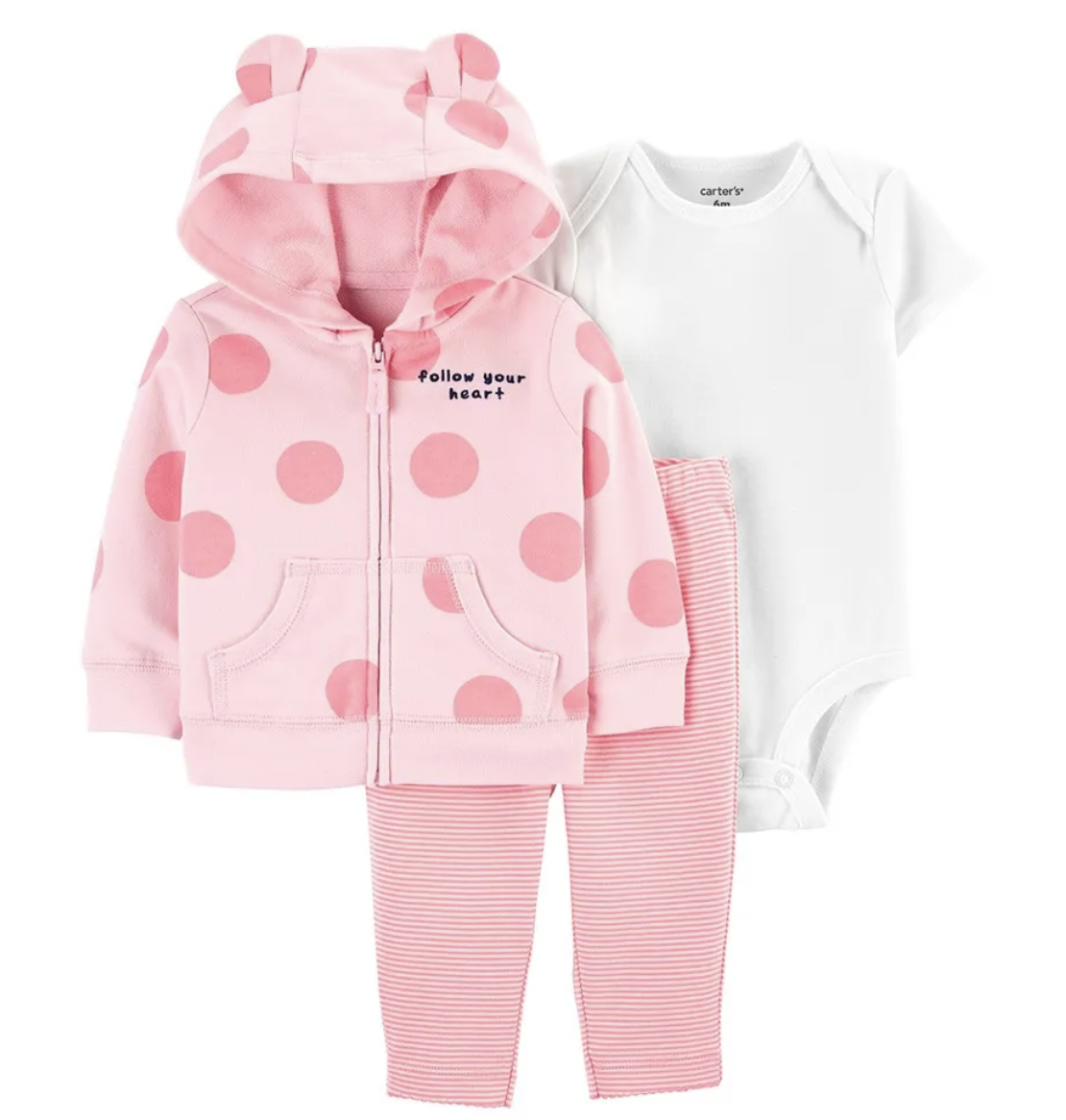 CONJUNTO NIÑA CARTER'S TALLA 0 A 3 MESES-0