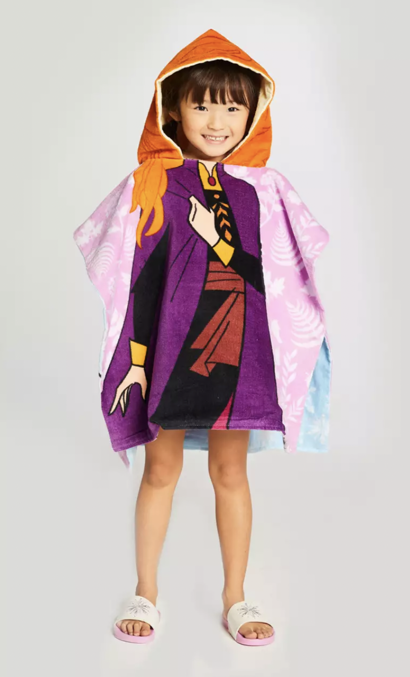 TOALLA CON CAPUCHA REVERSIBLE FROZEN 2-3