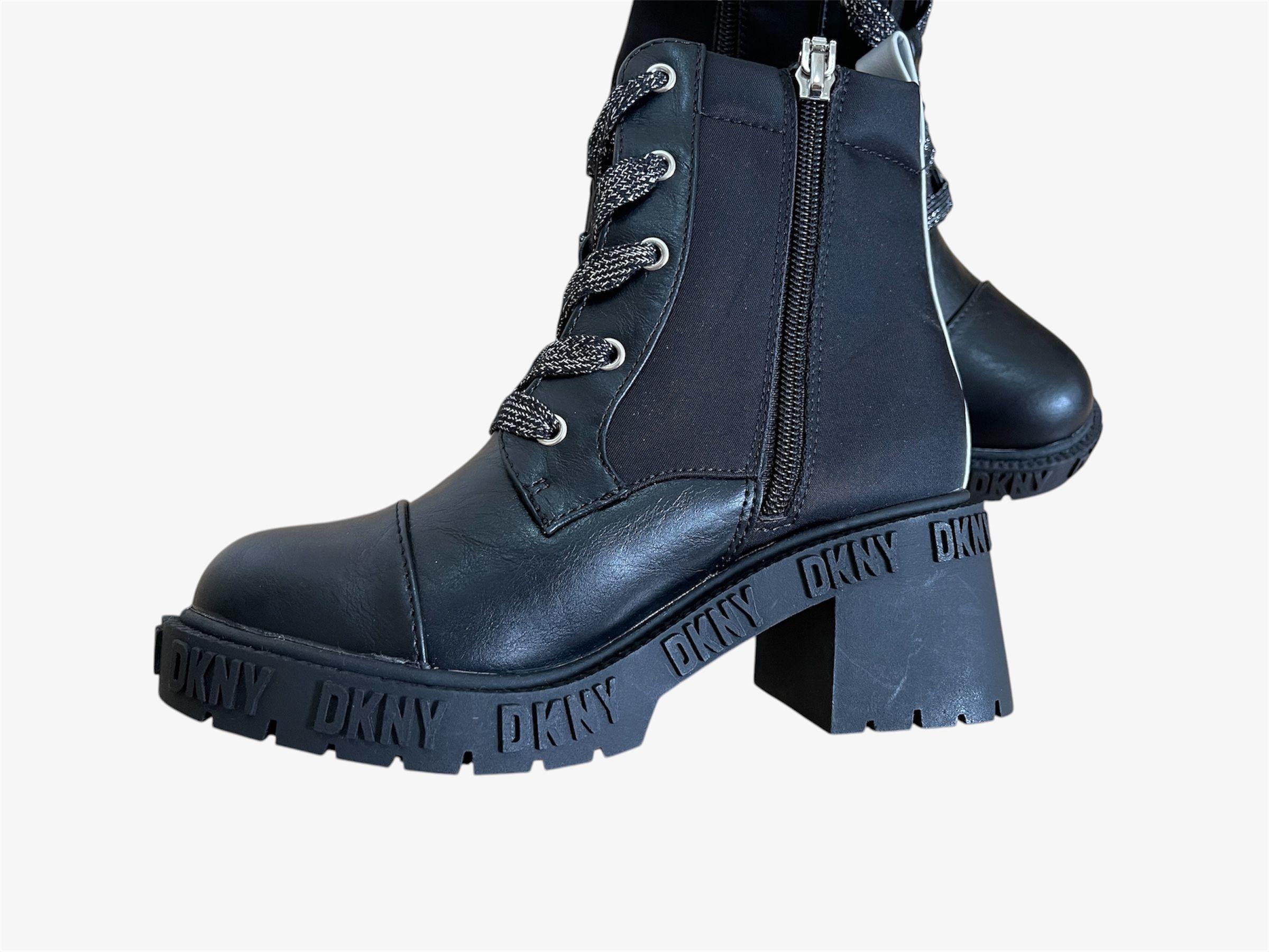 BOTINES DONNA KARAN PARA NIÑAS TALLA 32-2