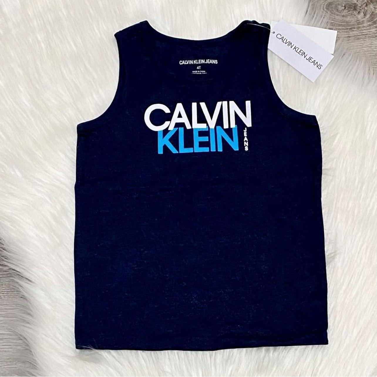 POLERA Y BERMUDA CALVIN KLEIN JEANS TALLA 4 AÑOS-2