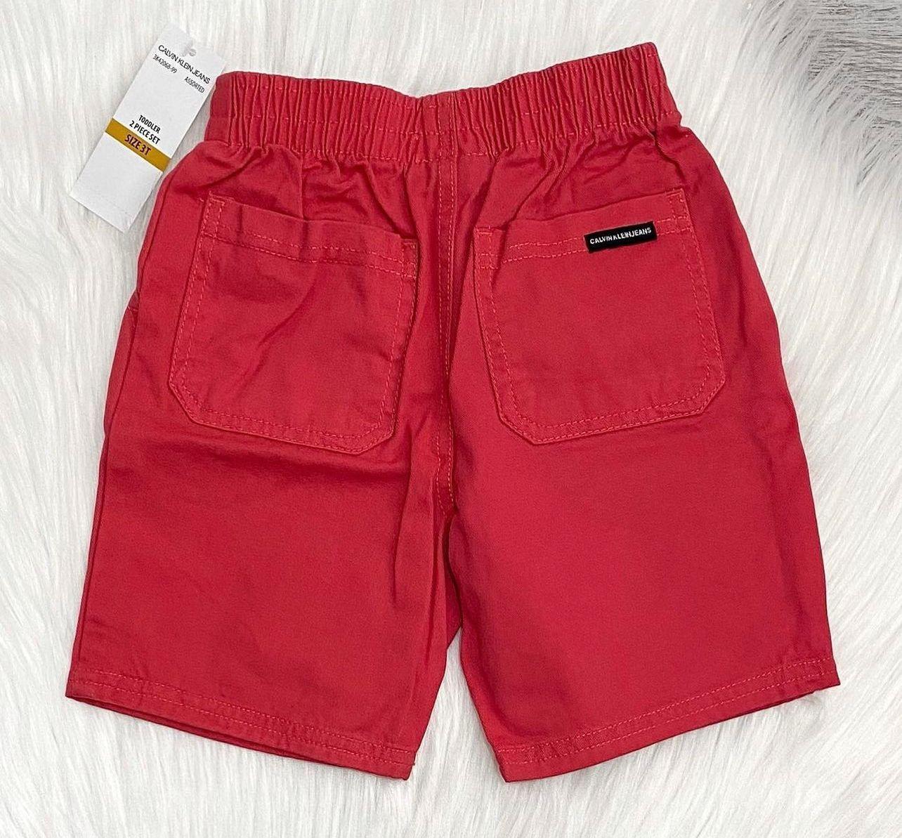 Polera y Bermuda Calvin Klein Jeans-4