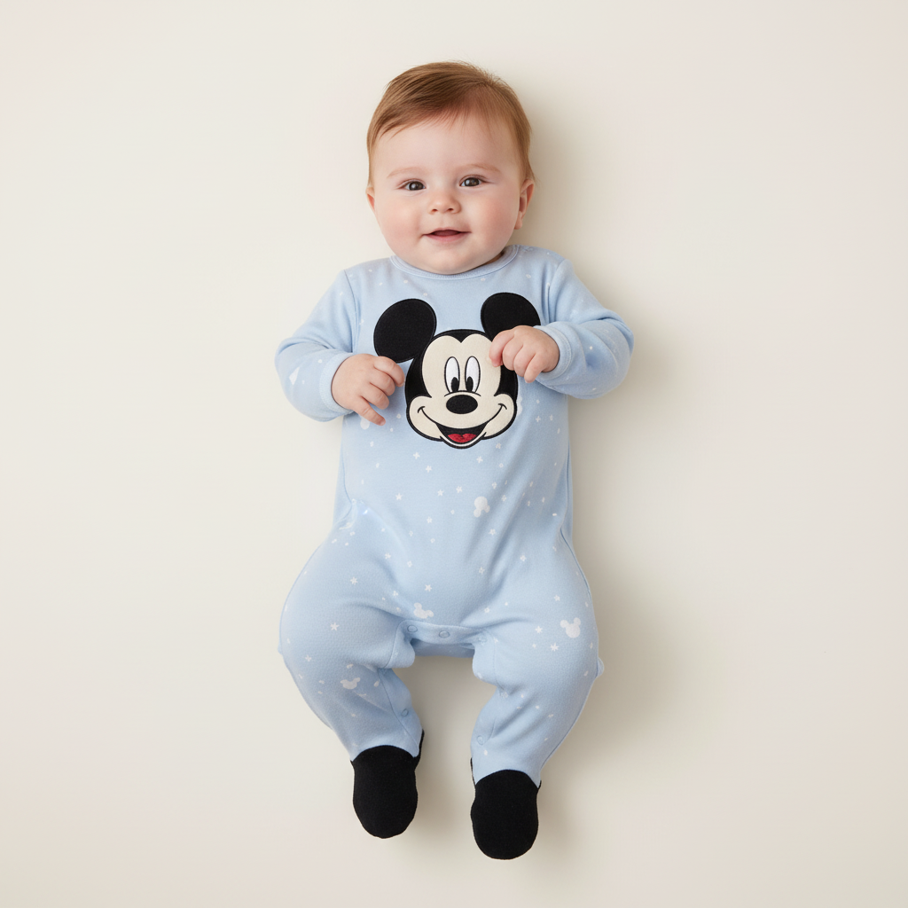 ENTERITO MICKEY BABY TALLA 6 A 9 MESES-0