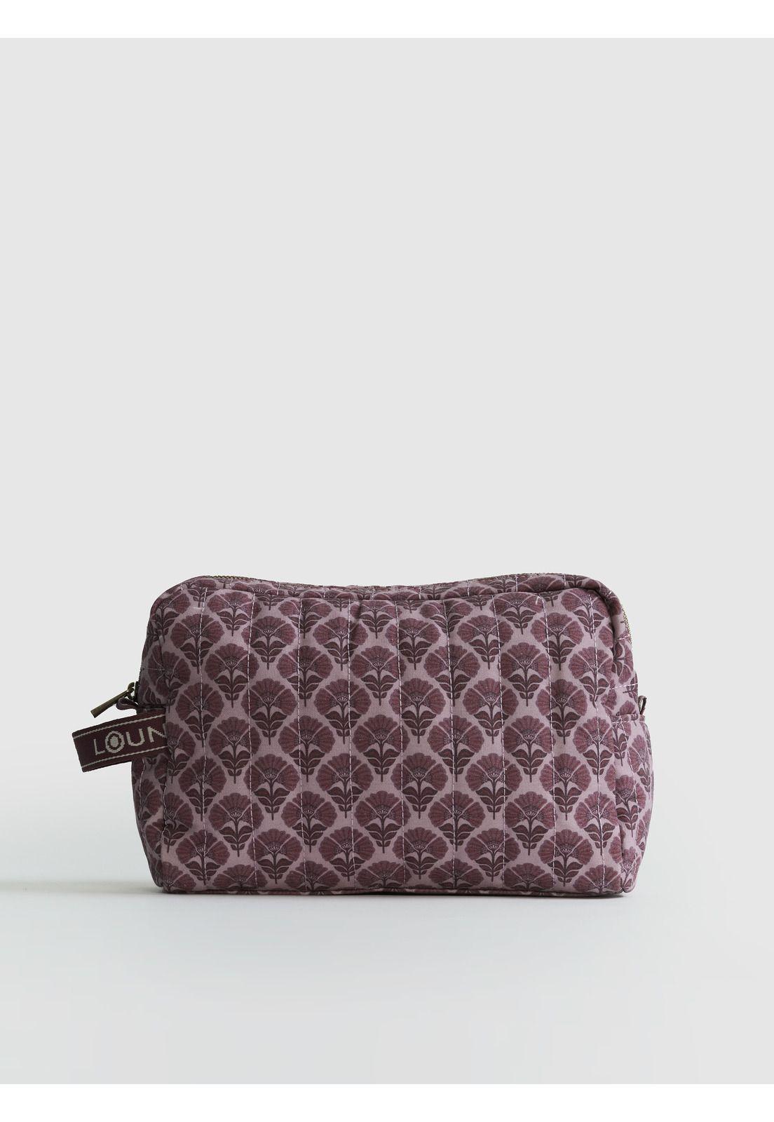 Cosmetiquero India Print Étnico Nylon Boho-0